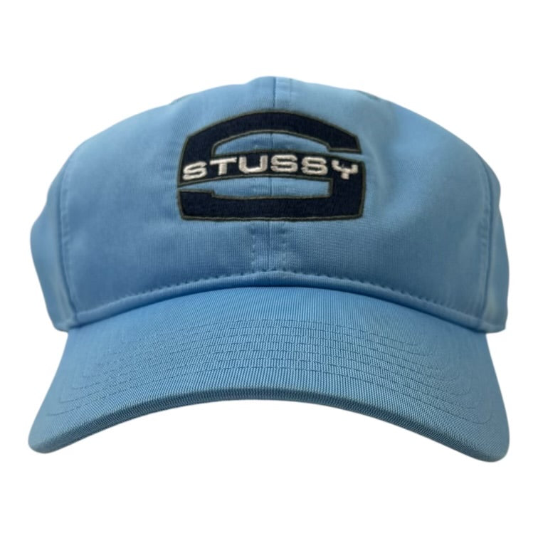 Stussy Mid-Depth Large S SnapBack Hat Blue
