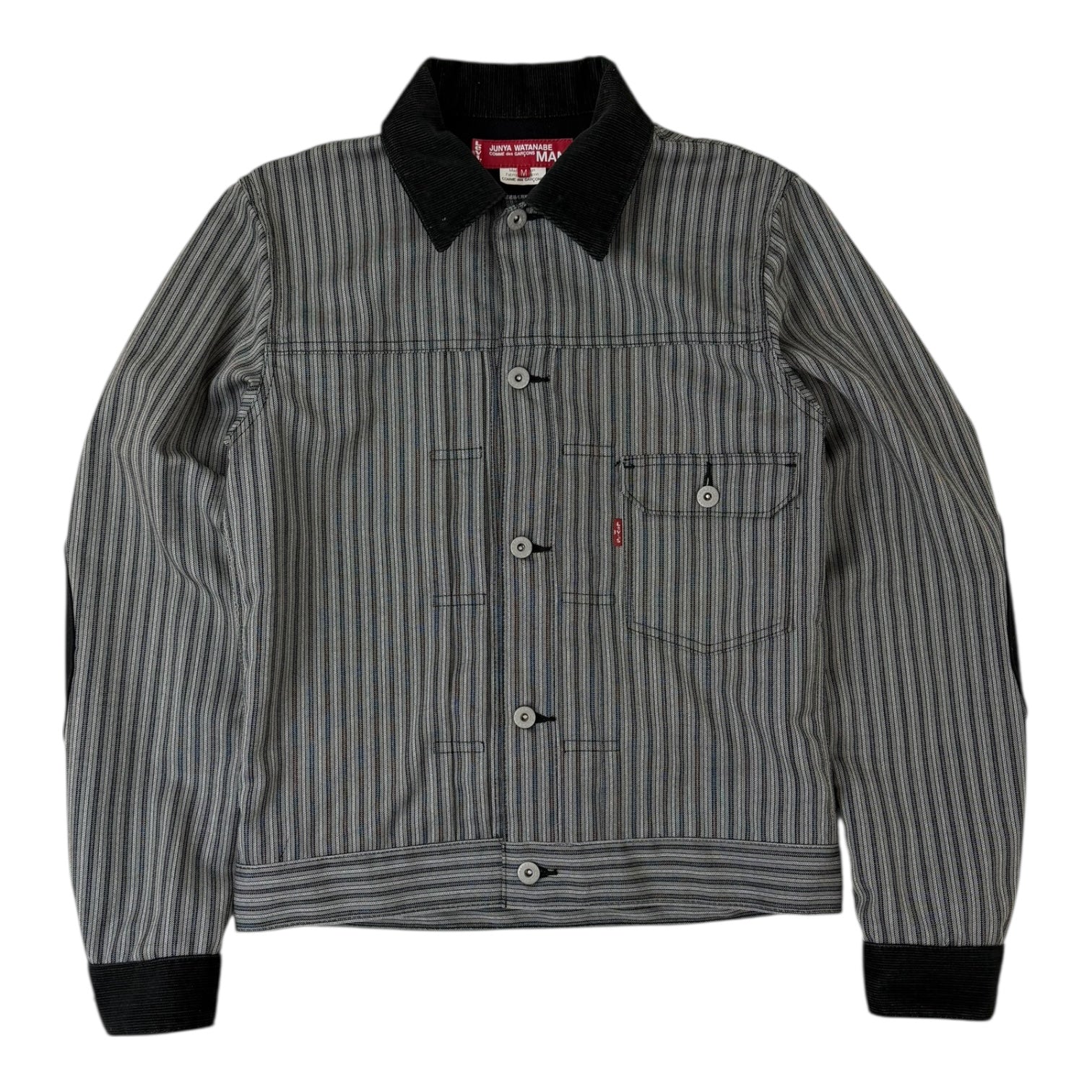 Junya Watanabe x Levi's Pin Stripe Work Jacket Black/White