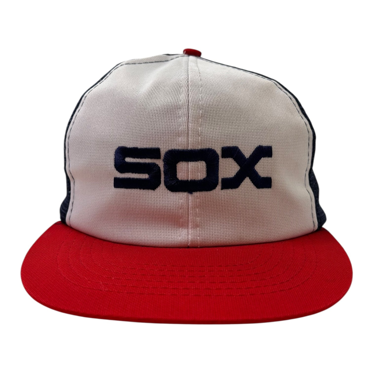 Vintage Chicago White Sox SnapBack Hat Navy/White