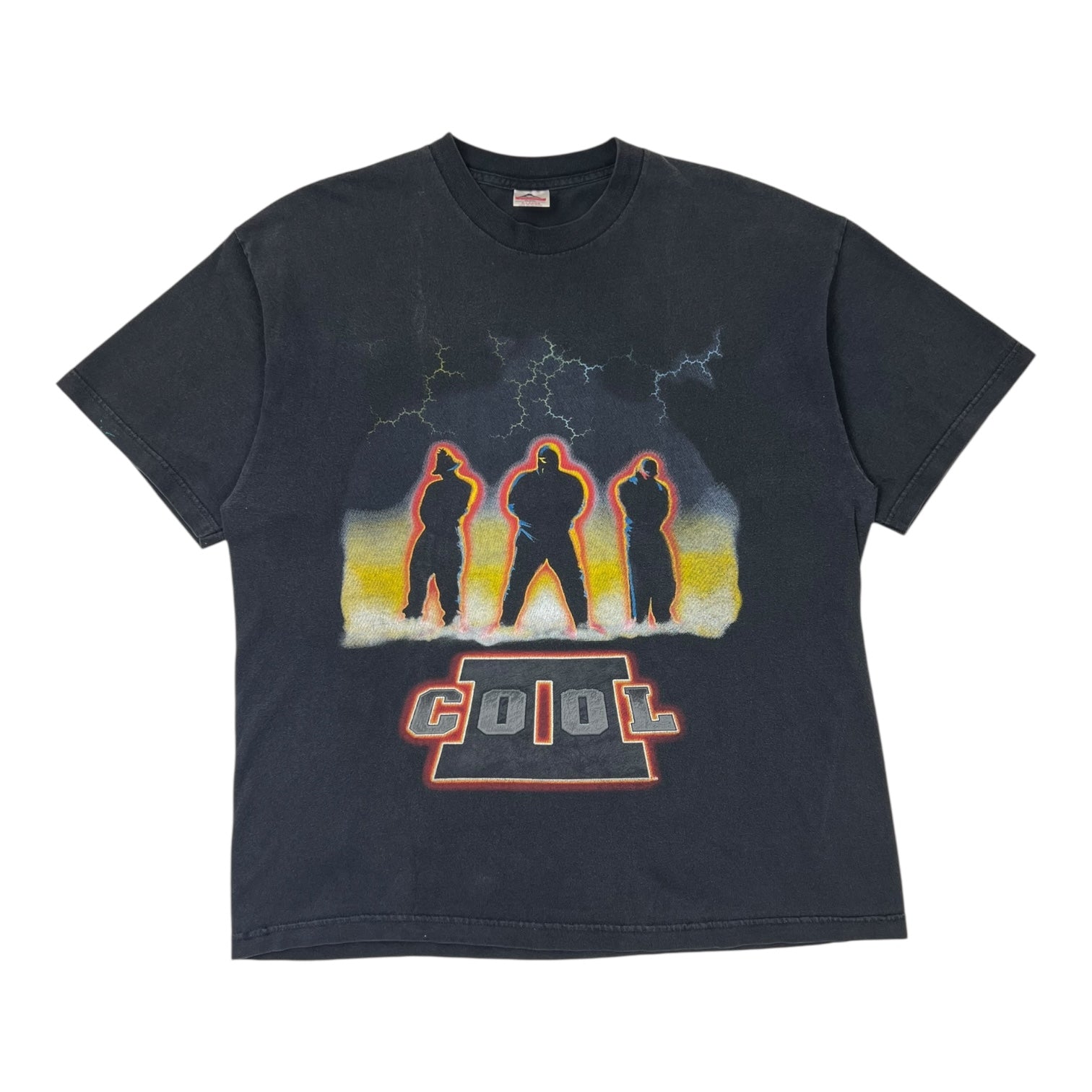 Vintage 2000 WWF.com Rishiki “II Cool” T-Shirt Black