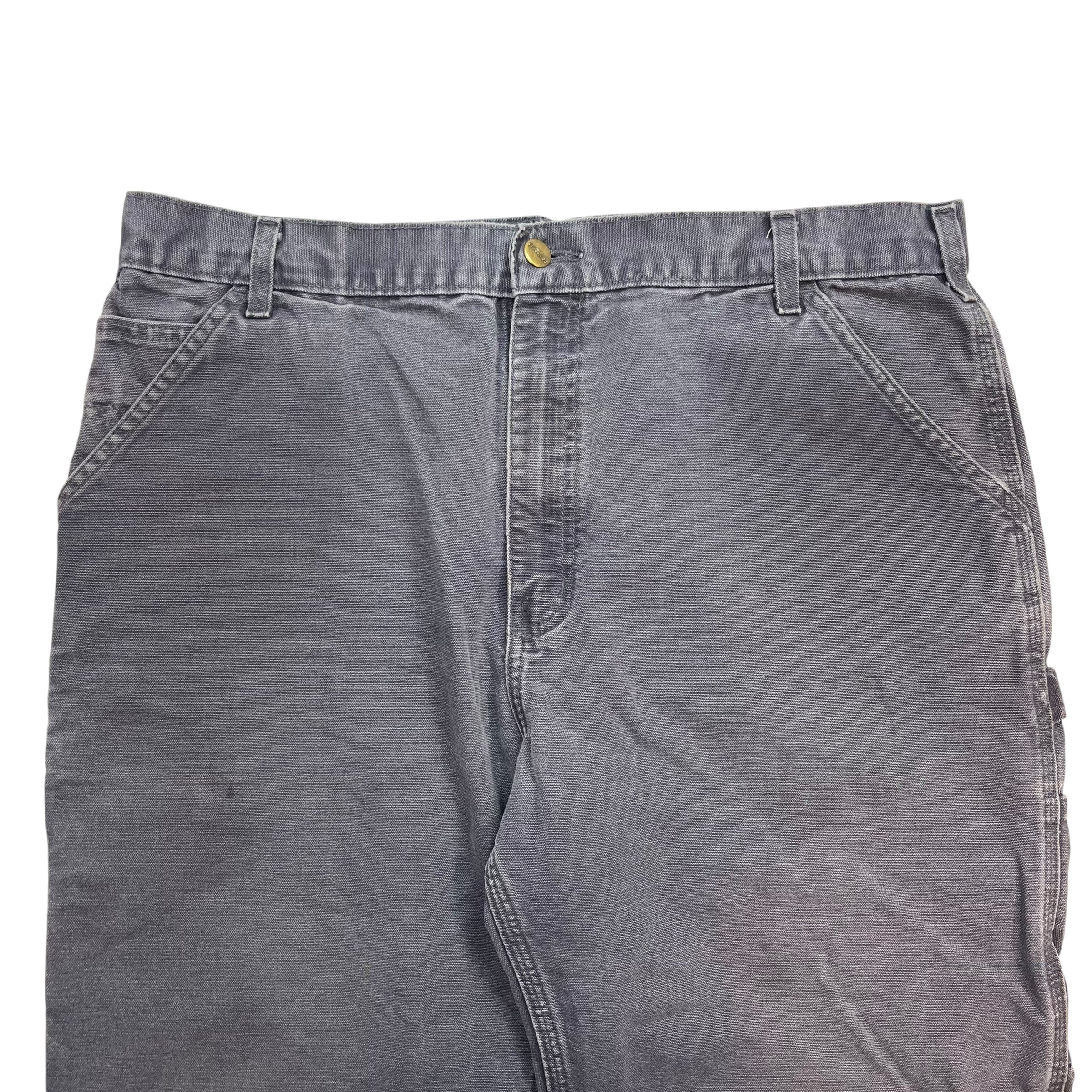 Vintage Carhartt Dungaree Pants Faded Grey