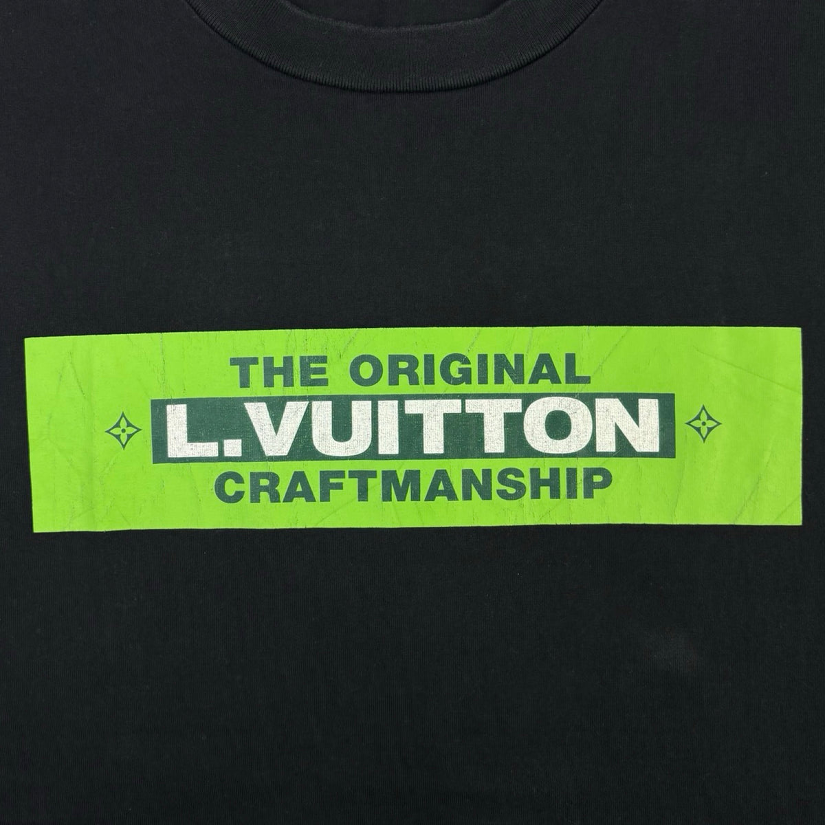 Louis Vuitton Original Craftmanship T-Shirt Black
