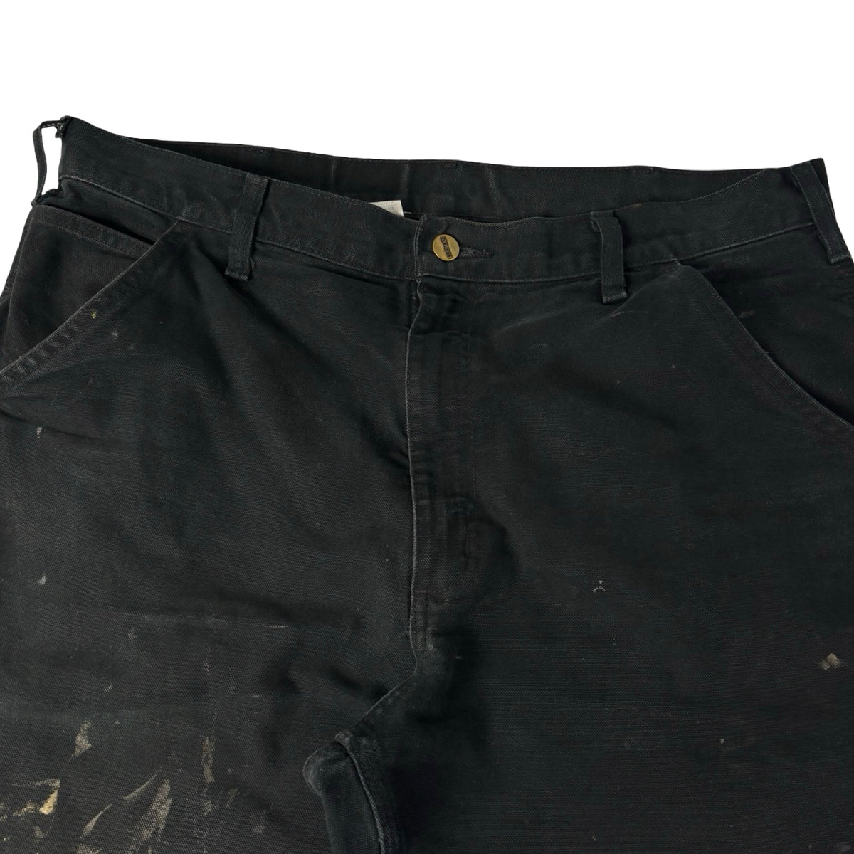 Carhartt Carpenter Pant Clay Splattered Black