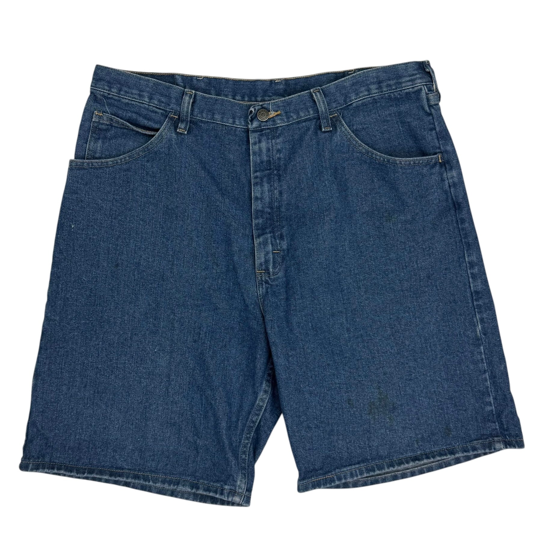 Vintage Wrangler Denim Carpenter Shorts Dark Blue
