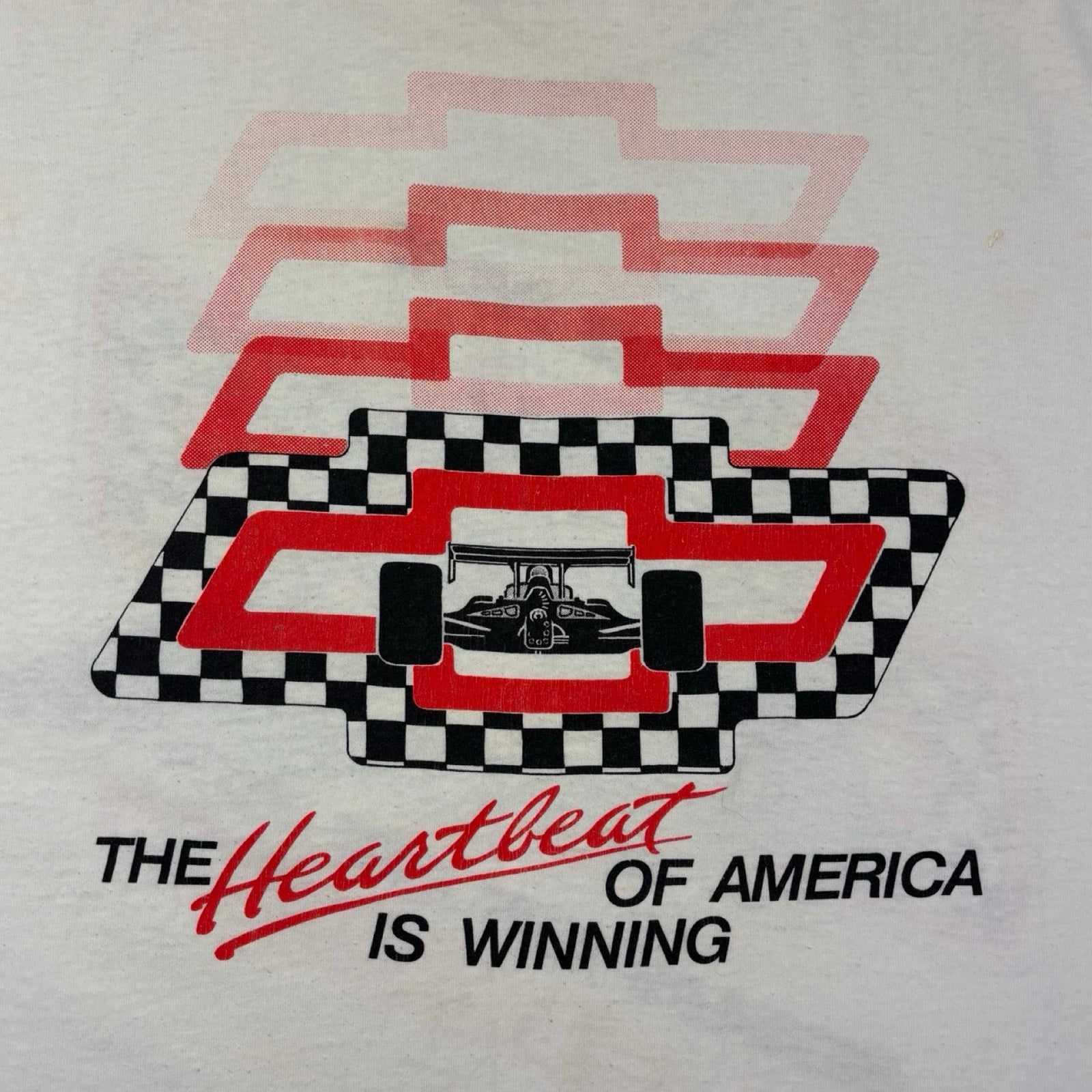 Vintage Chevrolet Indy-Car “Beware The Red Bowtie” T-Shirt