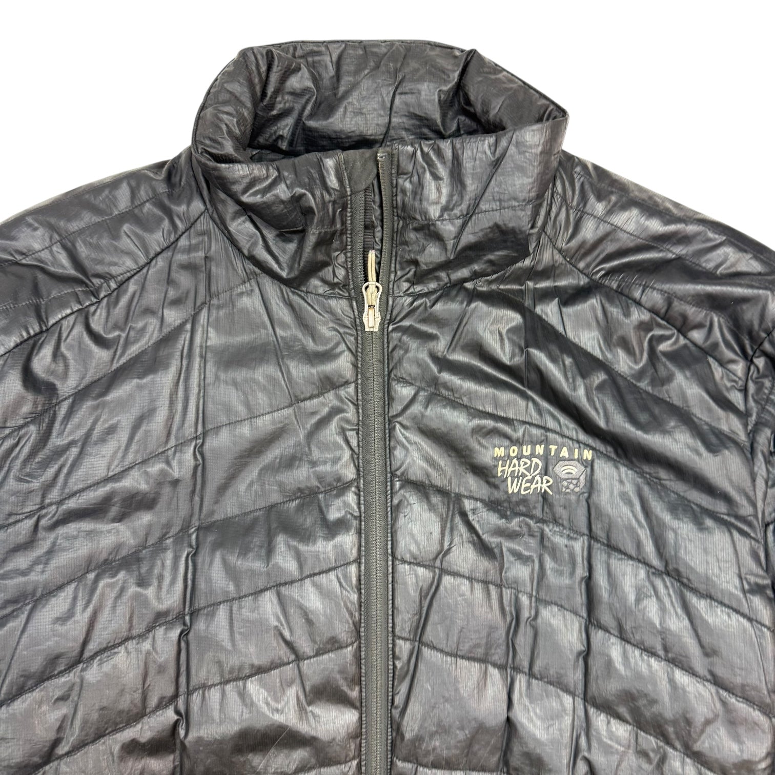 Vintage Mountain Hard Wear Puffer Jacket Black