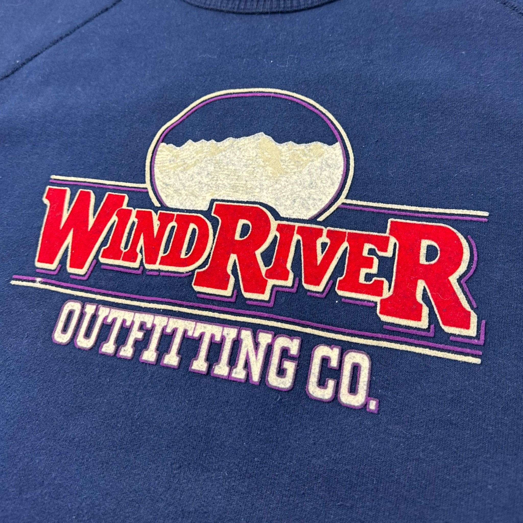 Vintage Windriver Outfitting Co. Crewneck Navy