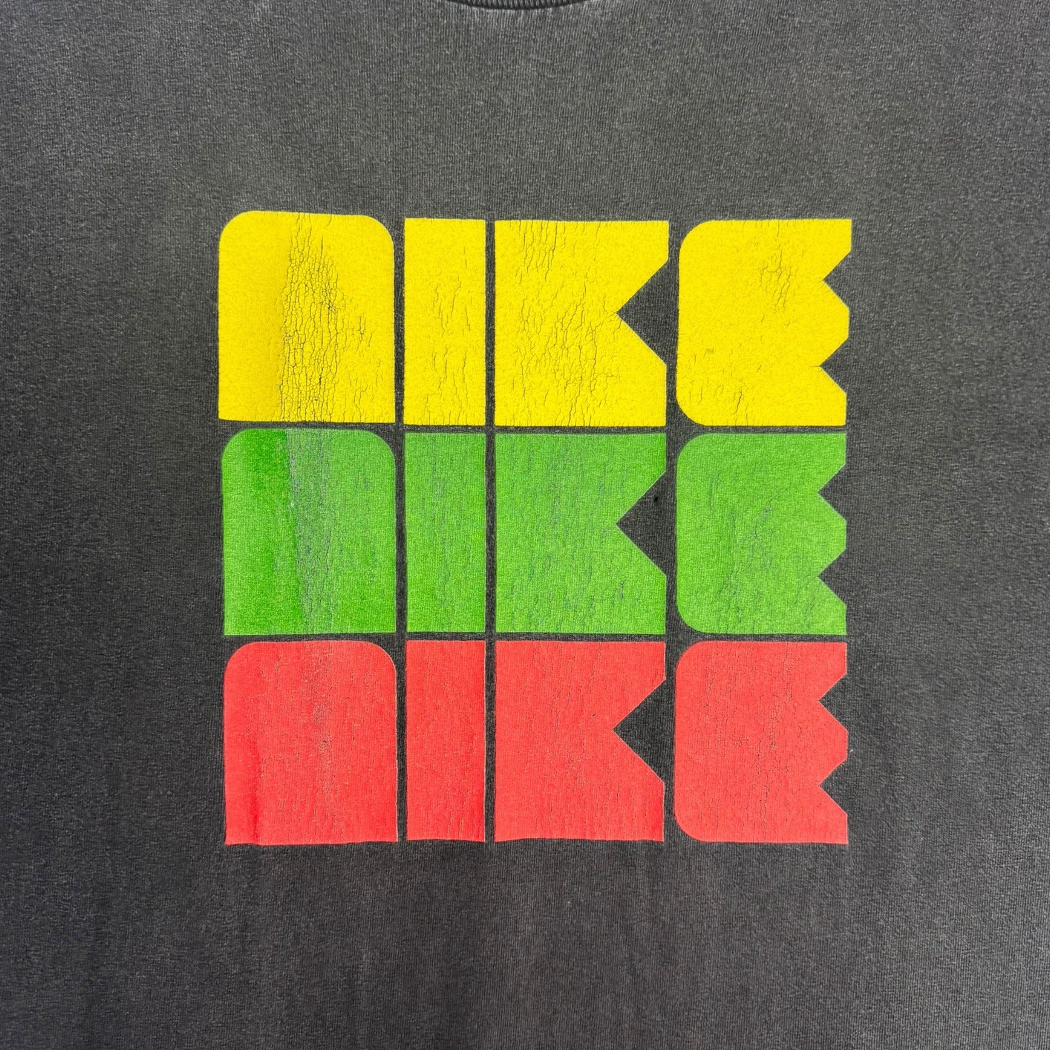 Vintage Nike Retro Font Triple Spellout T-Shirt