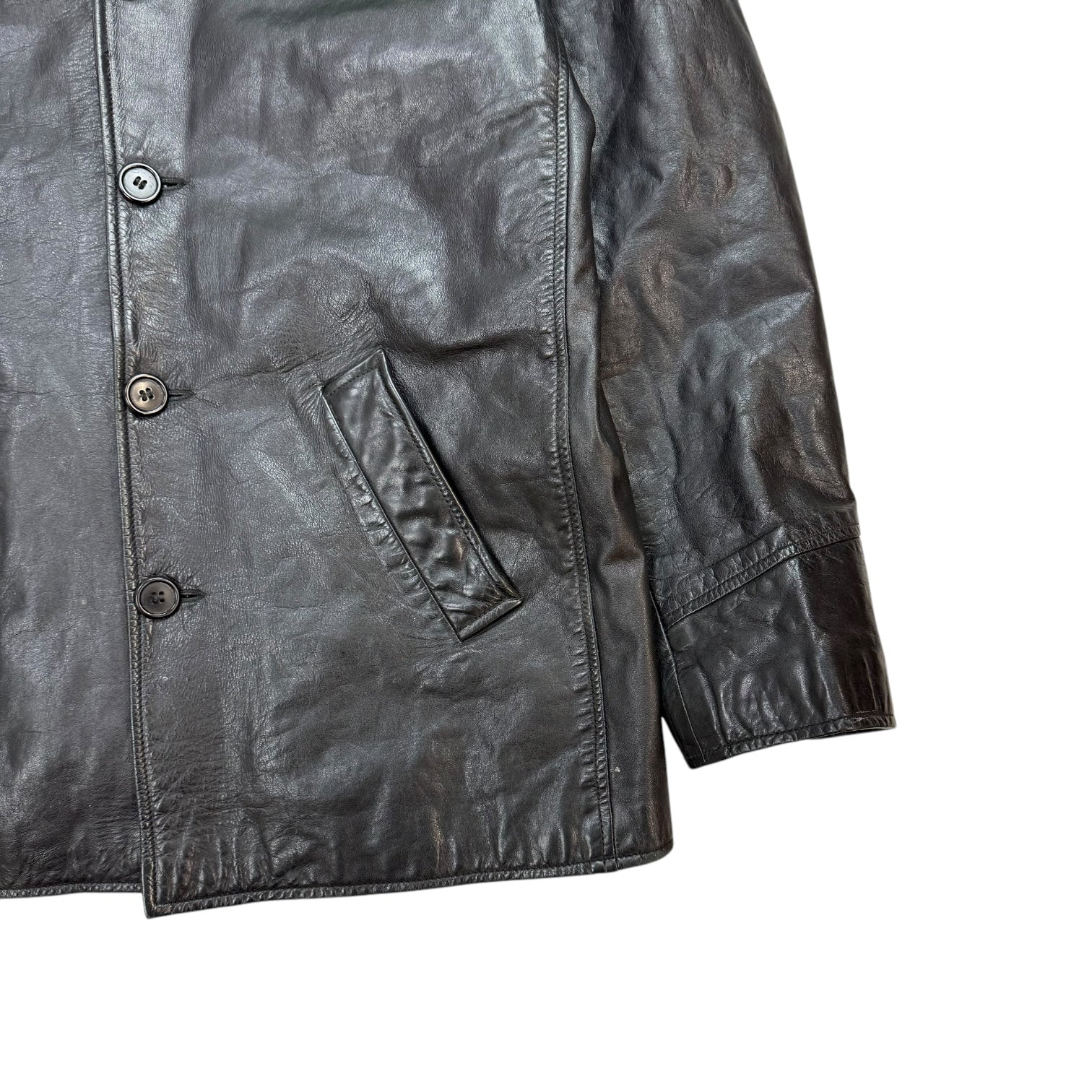 Vintage Women’s Leather Jacket Black