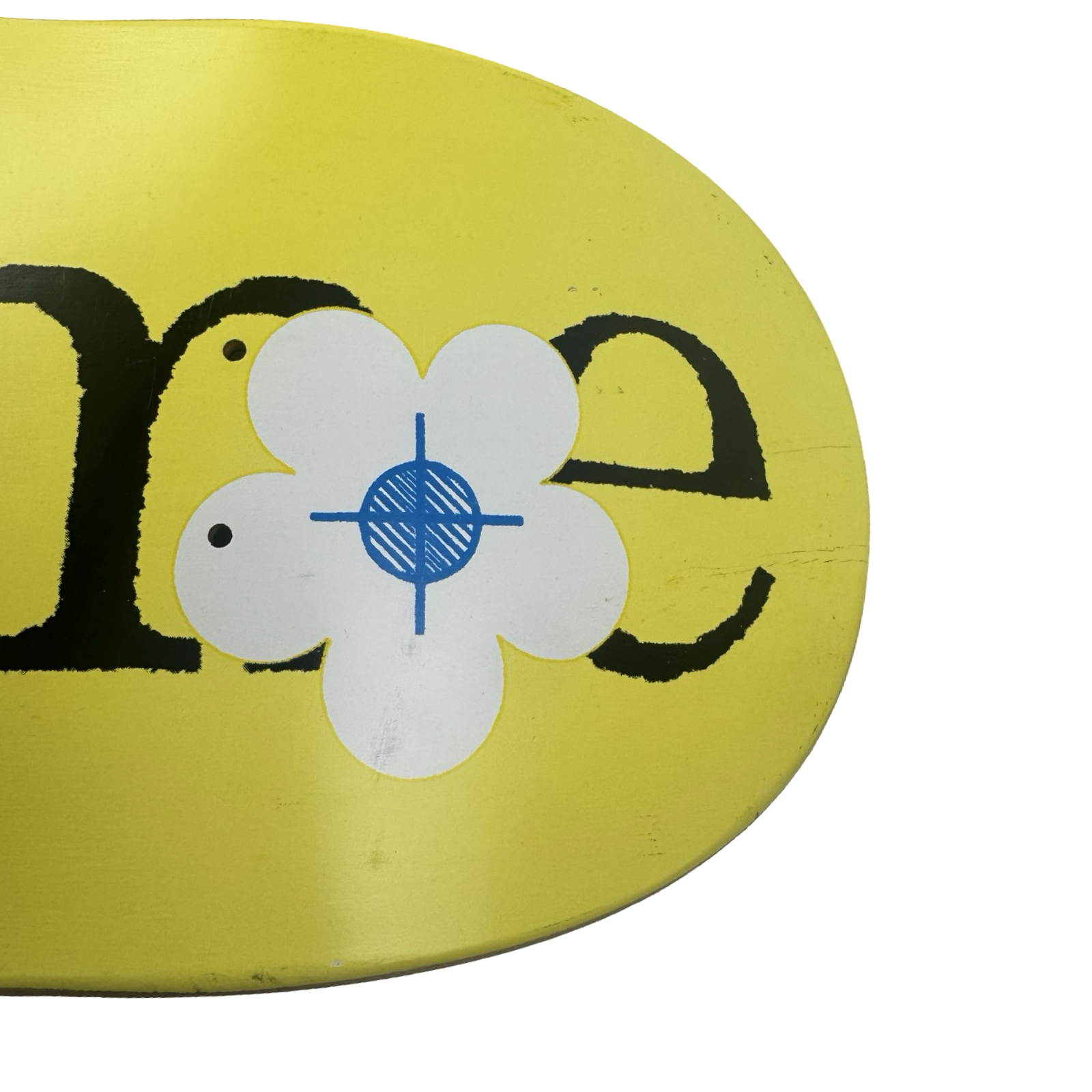 Supreme Flowers Skateboard Deck Yellow