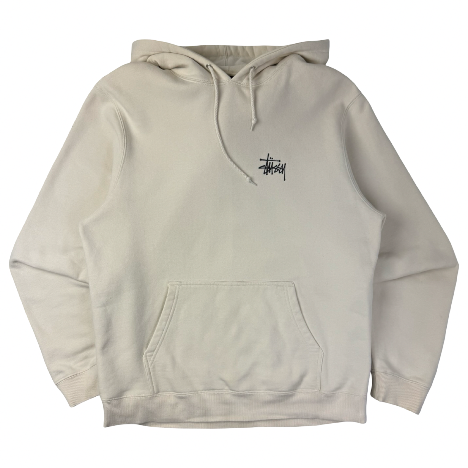 Stussy Basic Hoodie Pigment Dyed Natural