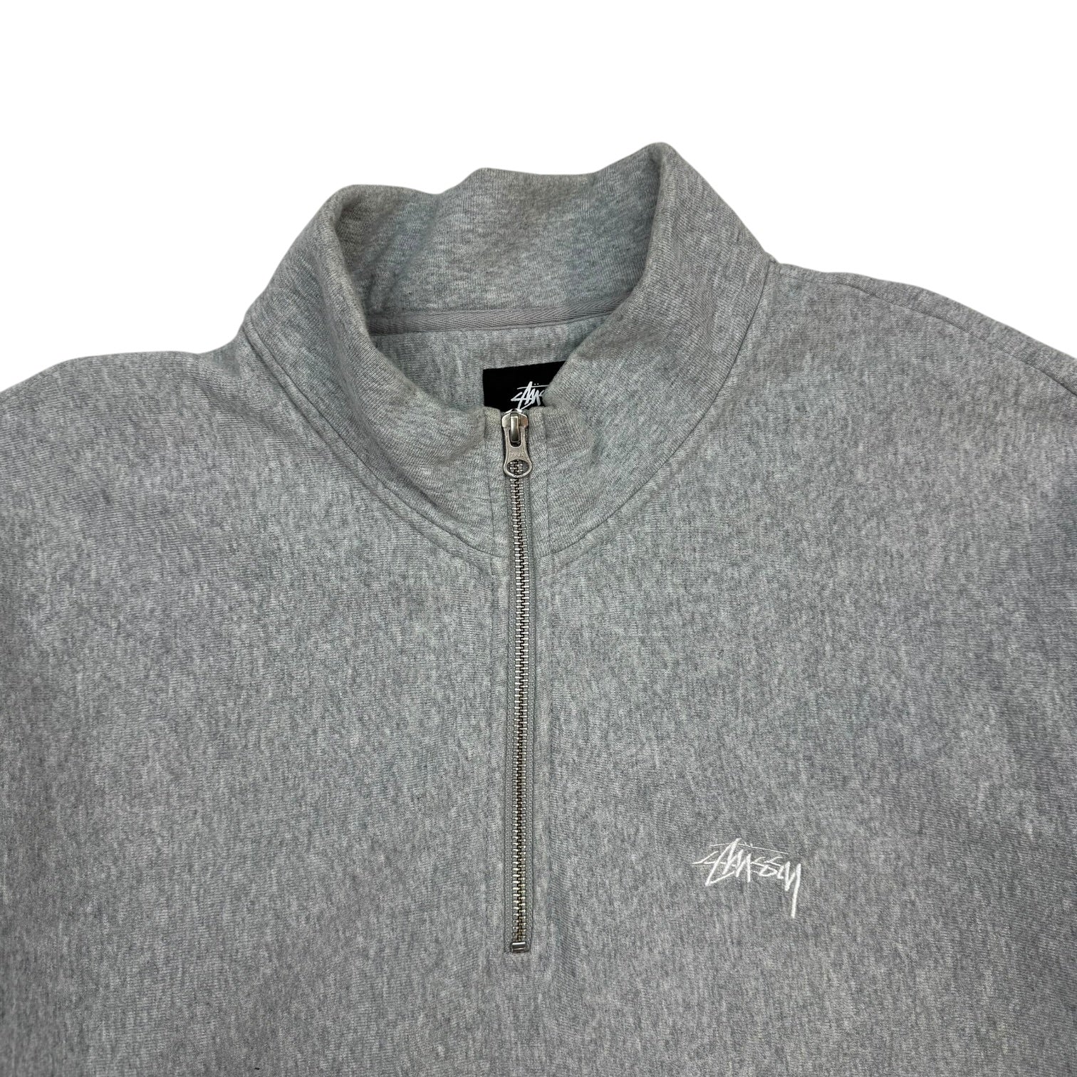 Stussy Stock Logo Mock Grey