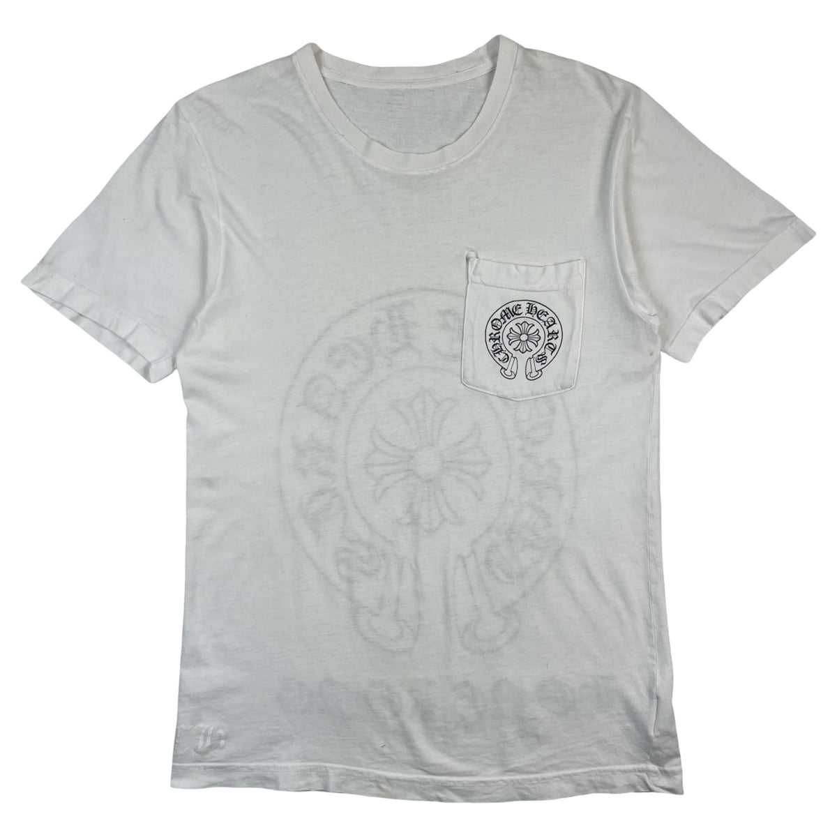 Chrome Hearts Hong Kong Horseshoe Pocket T-Shirt