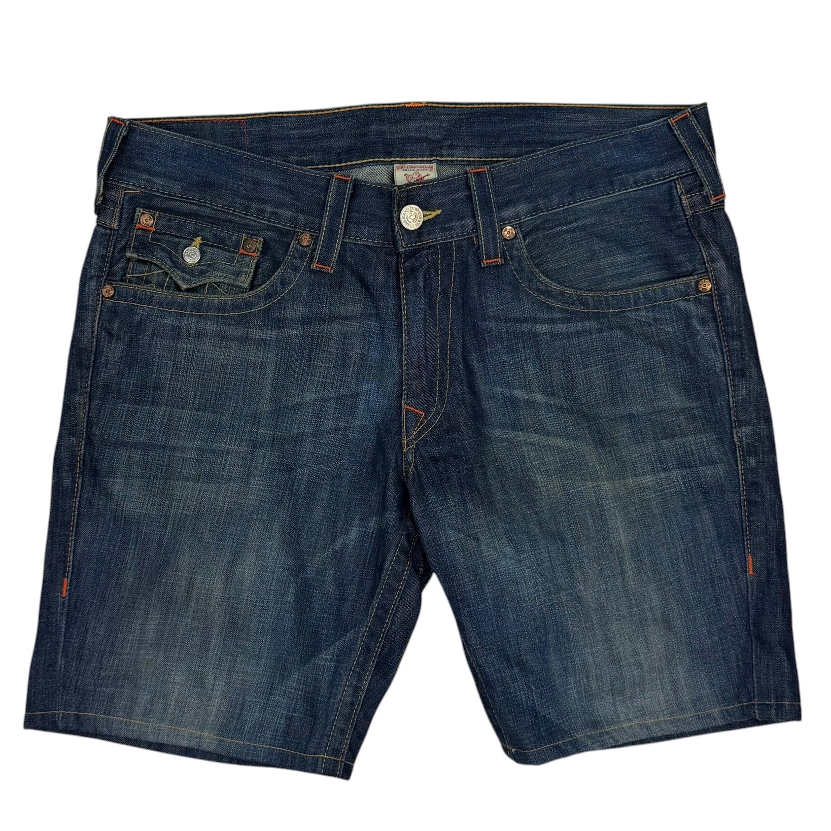 Vintage True Religion Denim Shorts Indigo
