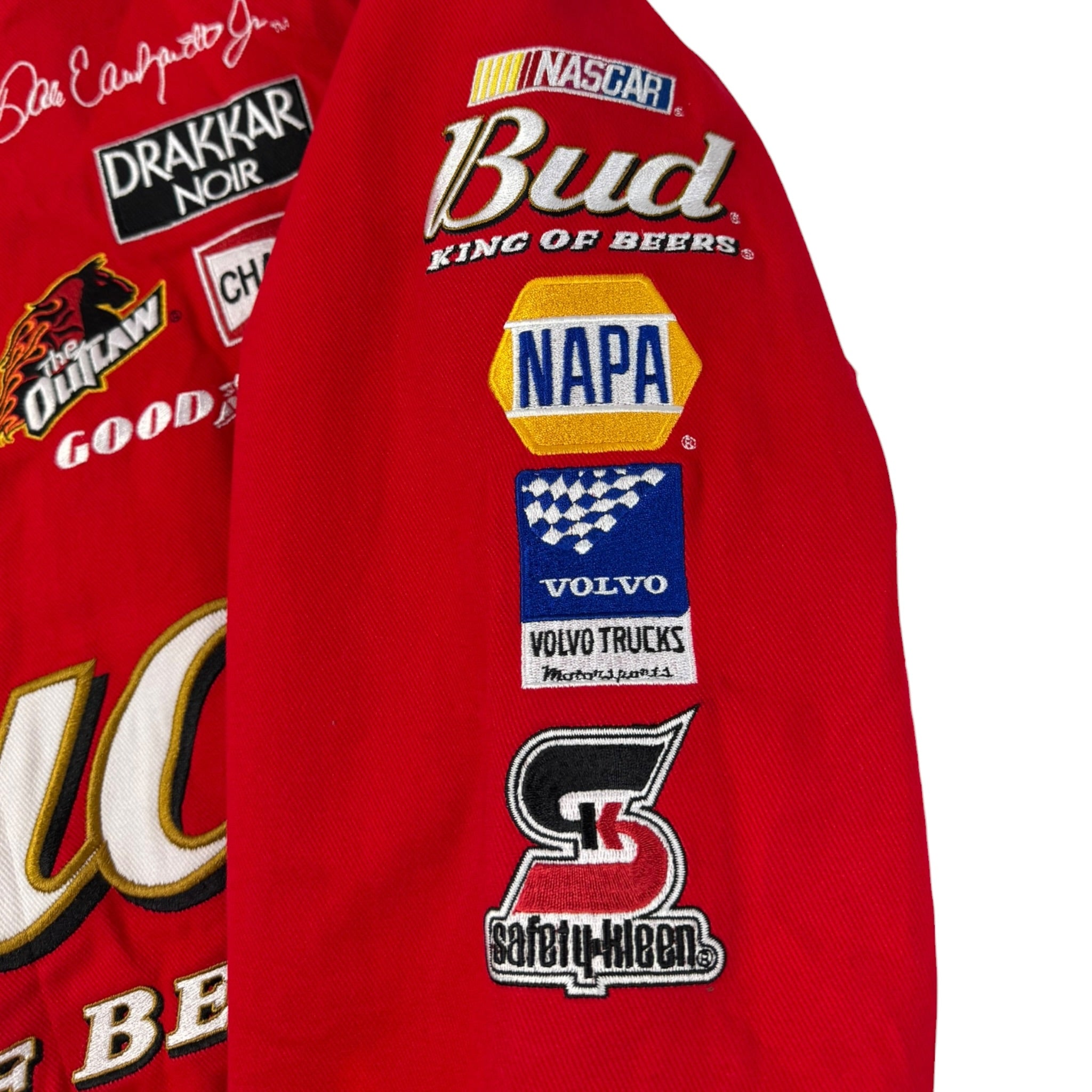 Vintage Bud ‘King of Beers’ Nascar Promo Racing Jacket