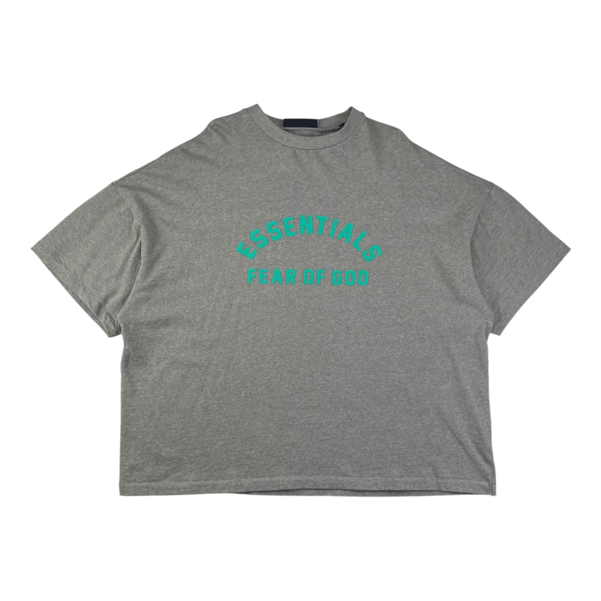 Fear of God Essentials Heavy Jersey S/S Tee Dark Heather Oatmeal