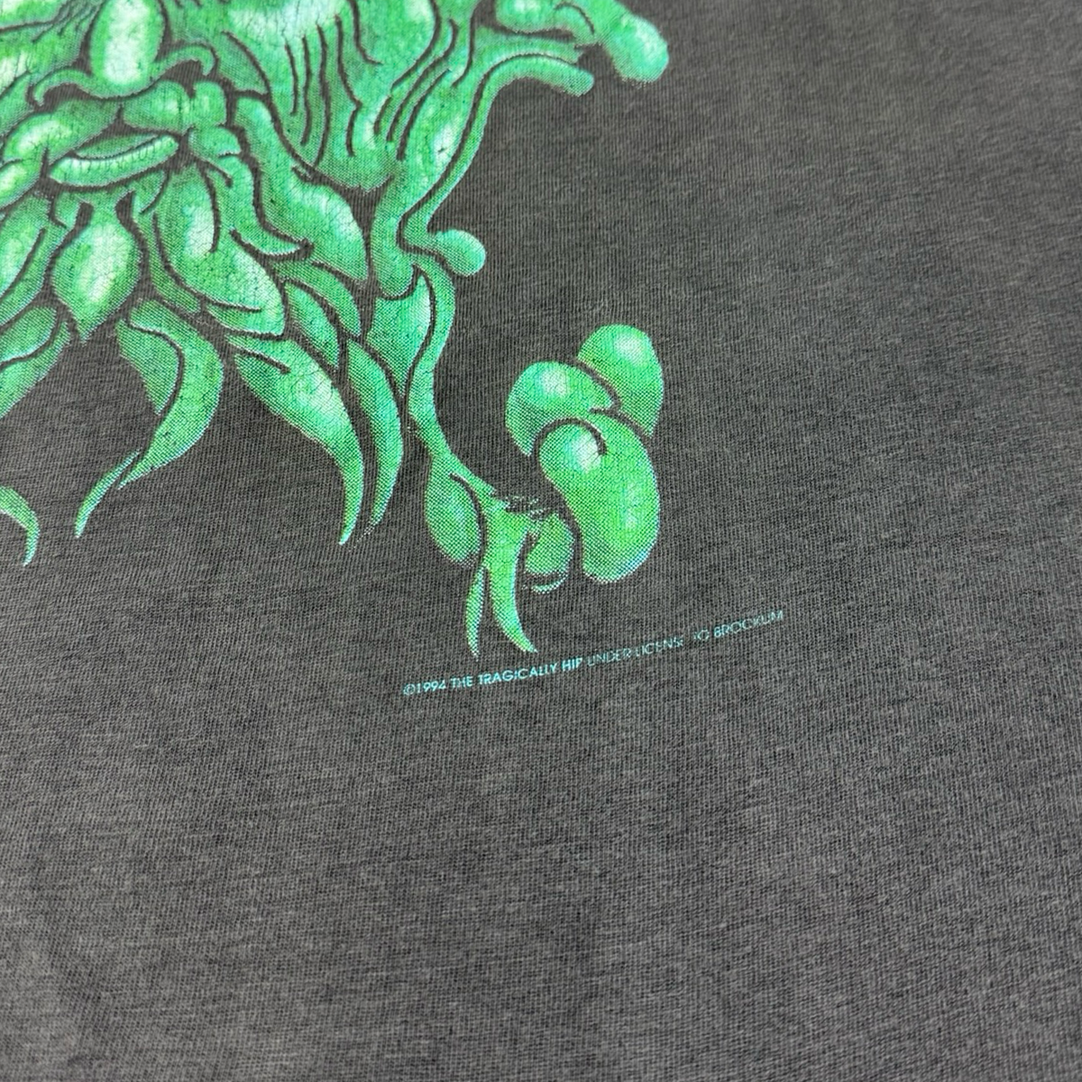 1994 The Tragically Hip Canadian Tour T-Shirt Faded