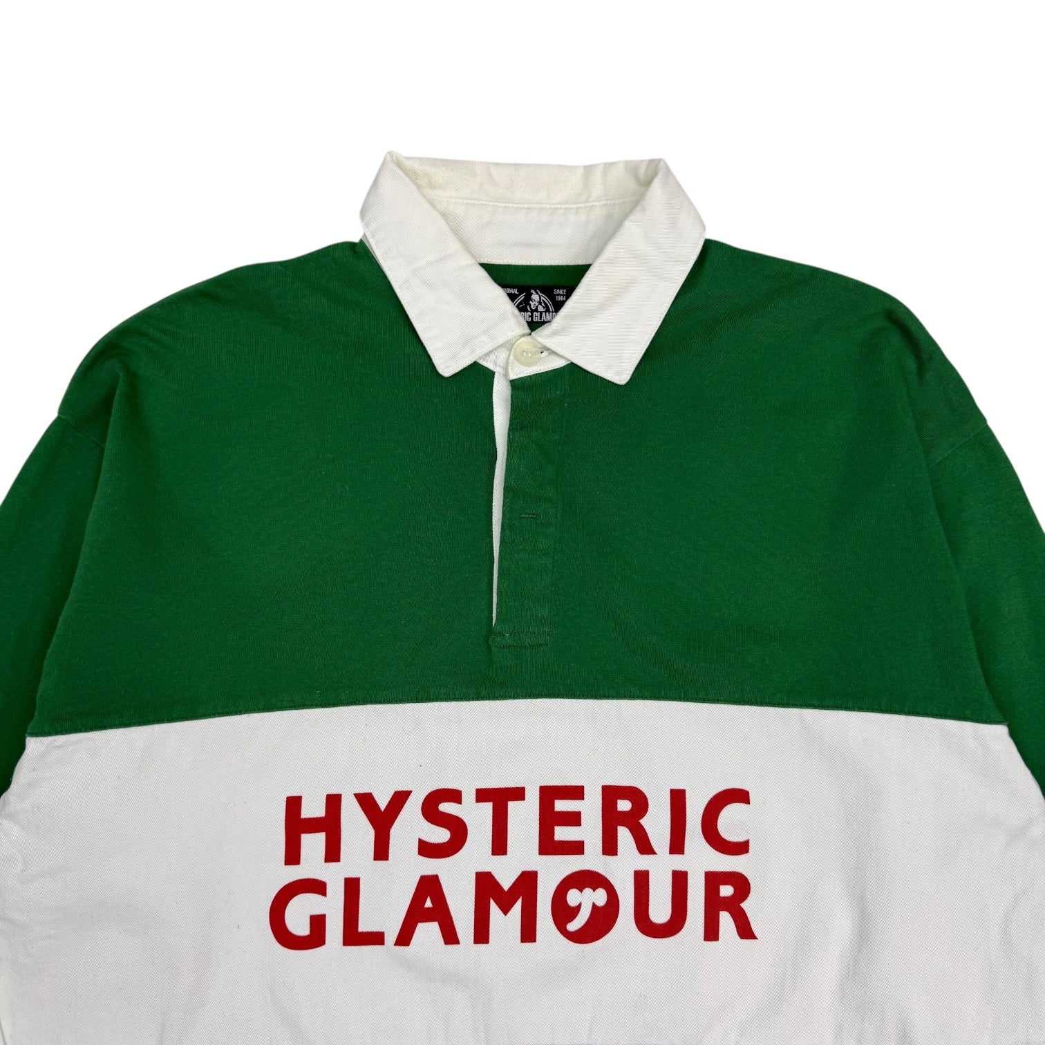 Hysteric Glamour HYS Rugby Polo Green