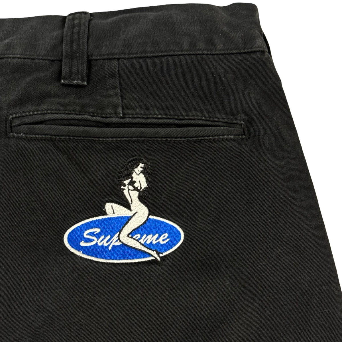 Supreme SS25 Pino Up Chino Pant Black