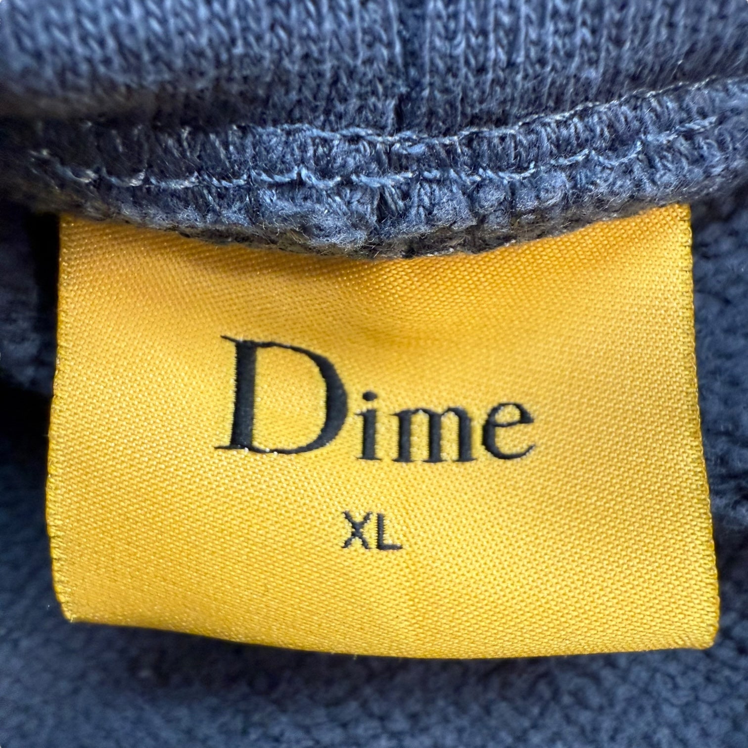 Dime Classic Hoodie Navy Blue