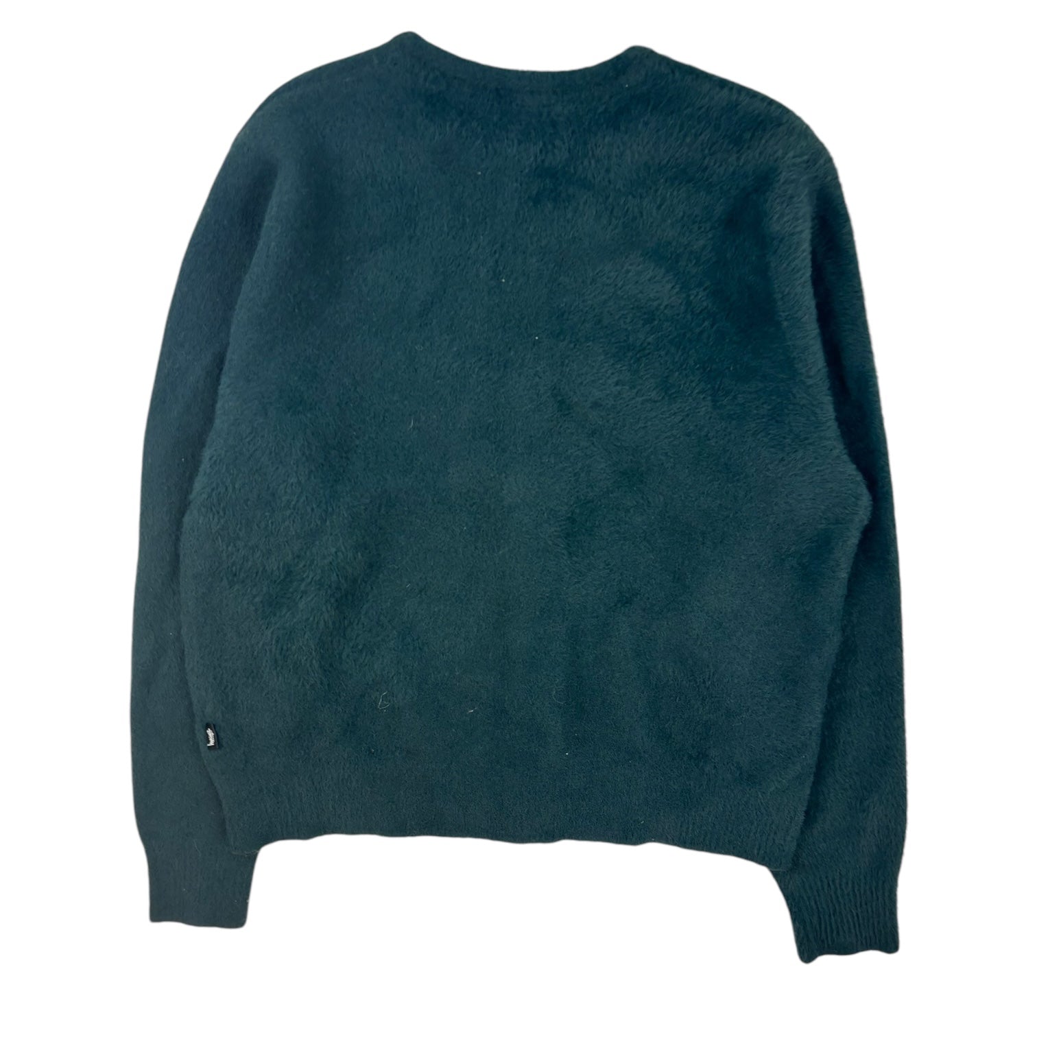 Stussy Shaggy Cardigan Green