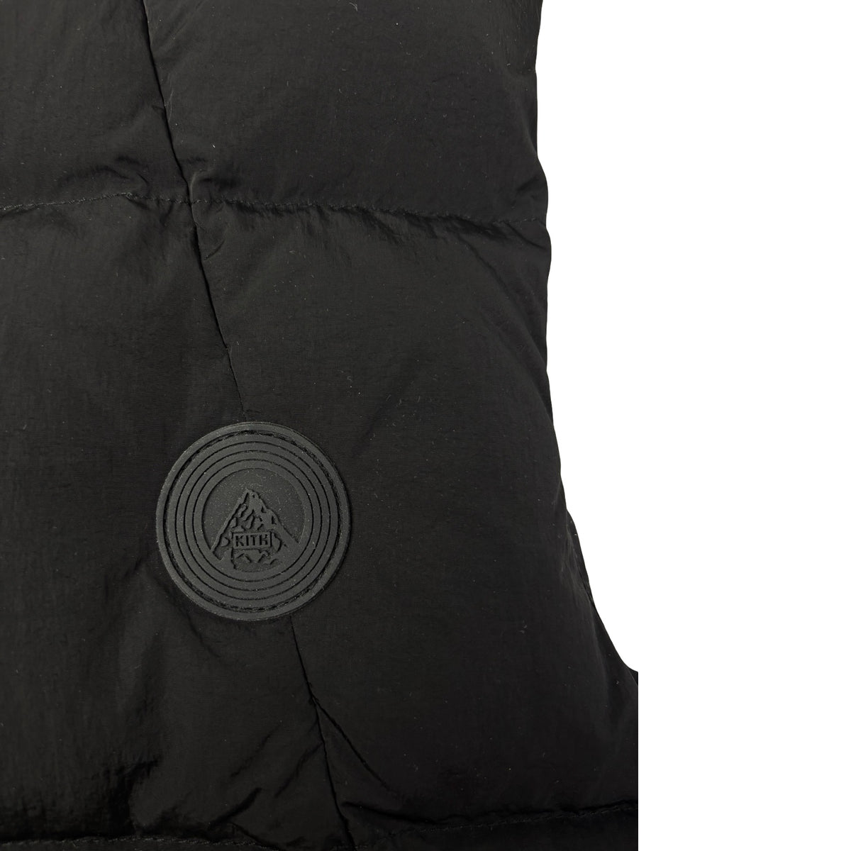 Kith Wrinkle Nylon Midi Vest Black