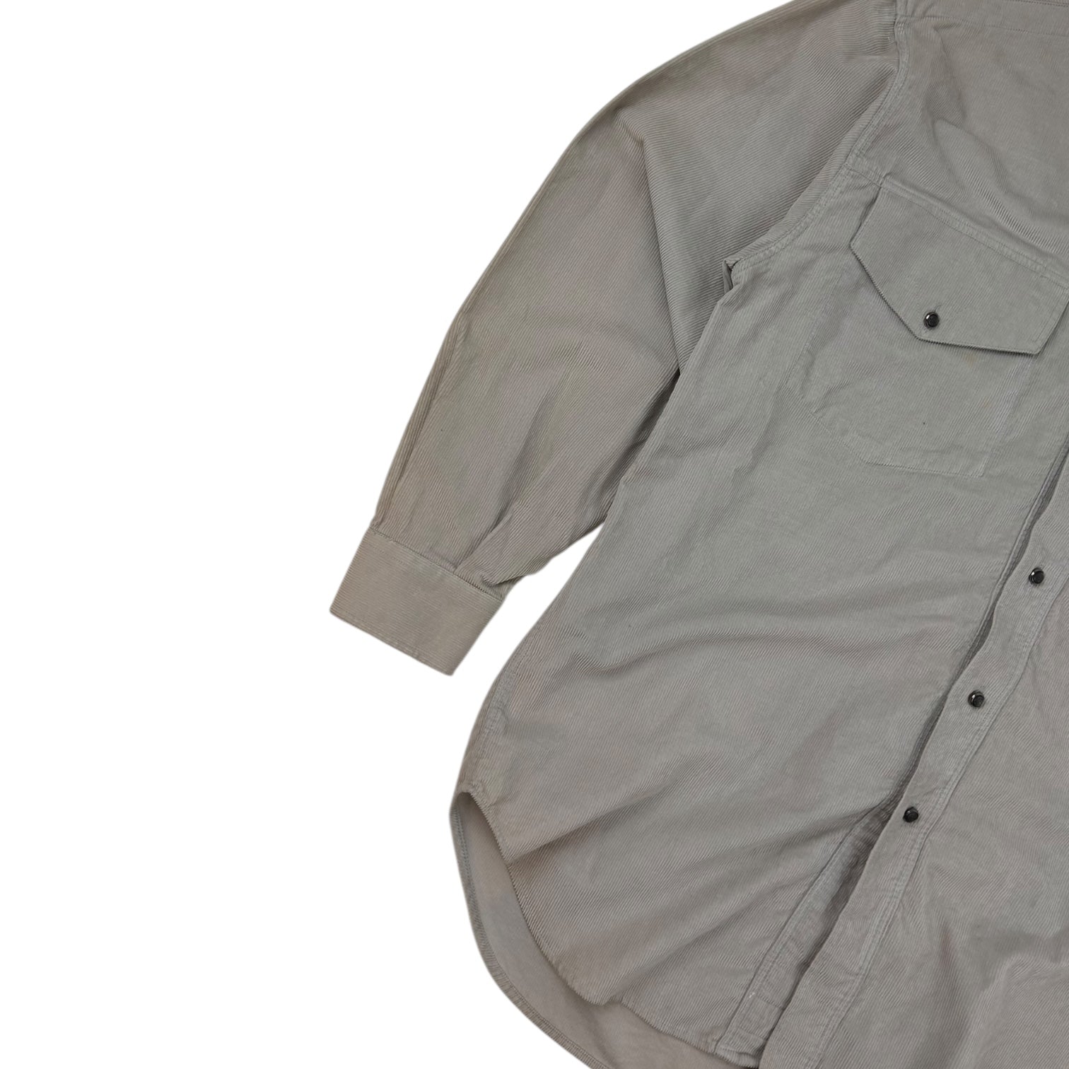 Vintage Versace Jeans Couture Button Up Gray