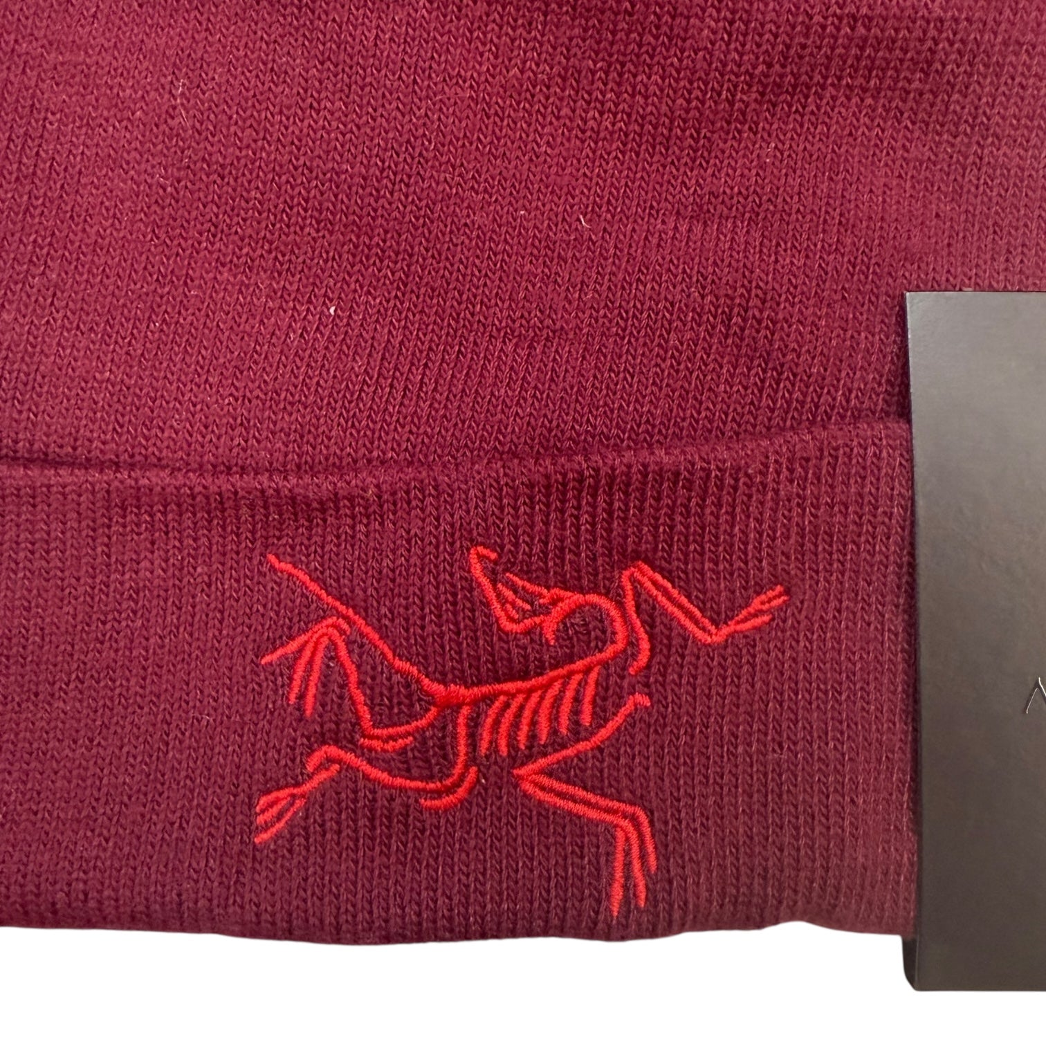 Arc’teryx Embroidered Bird Toque Maroon