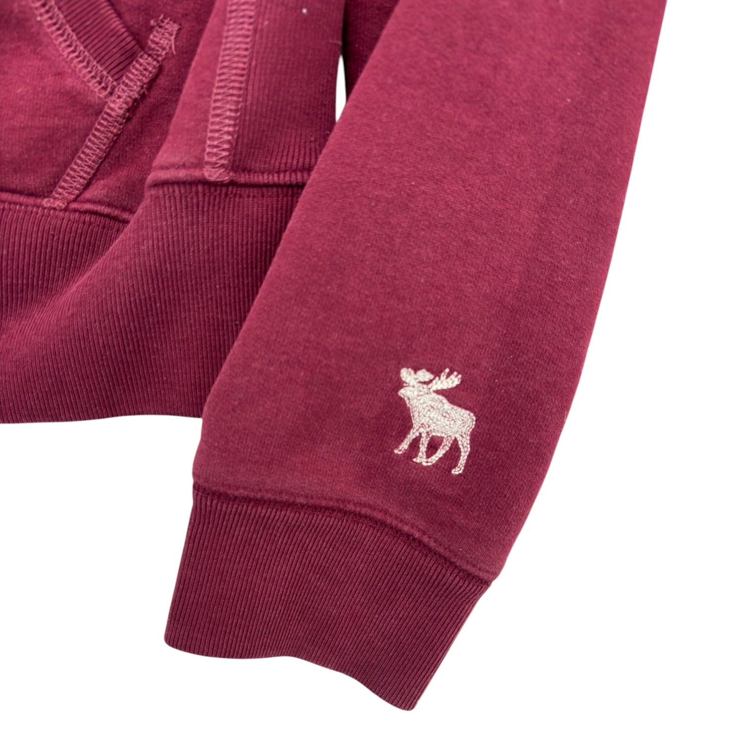 (W) Vintage Y2K Abercrombie Spellout Half Zip