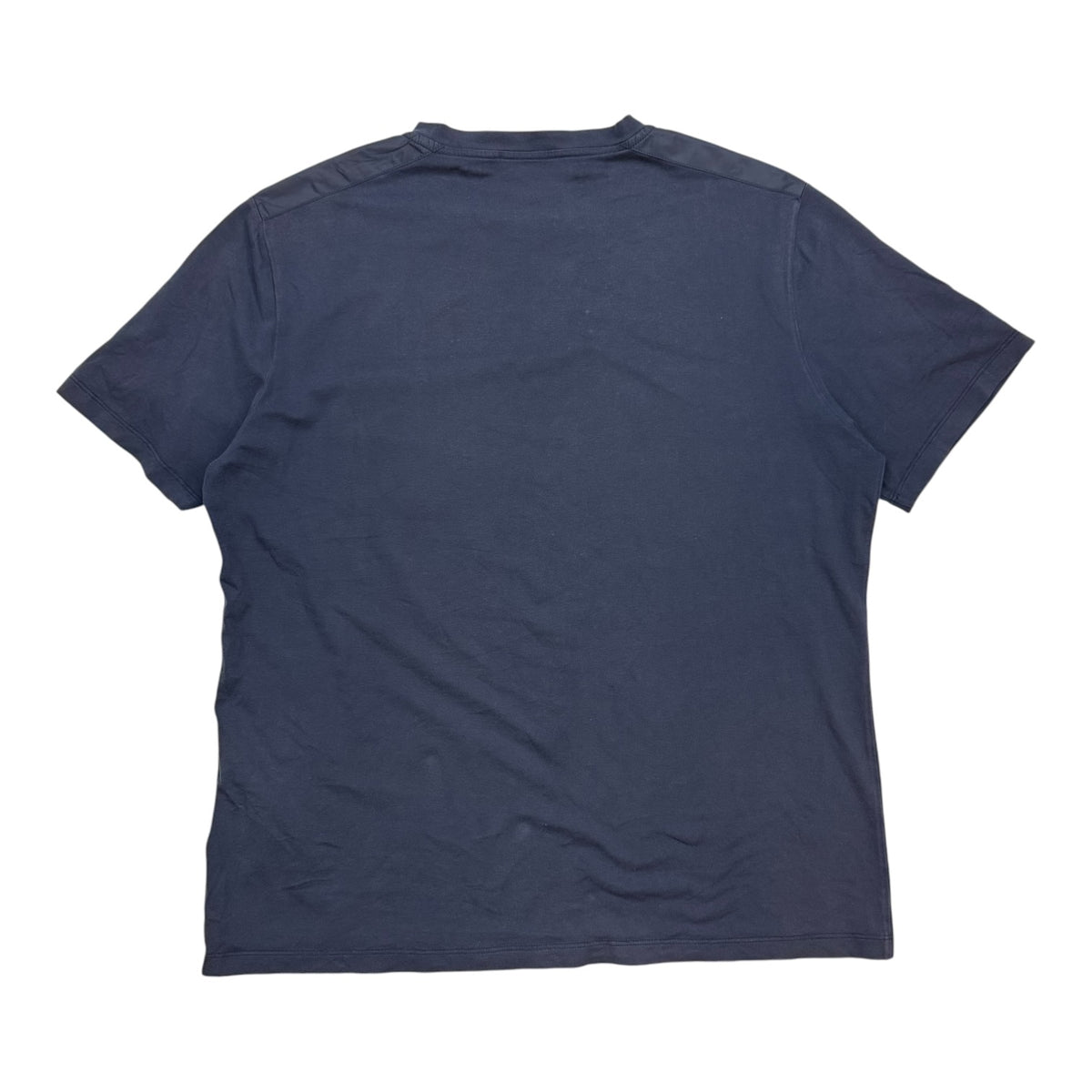 Prada Contrast Pocket Tee Navy Blue