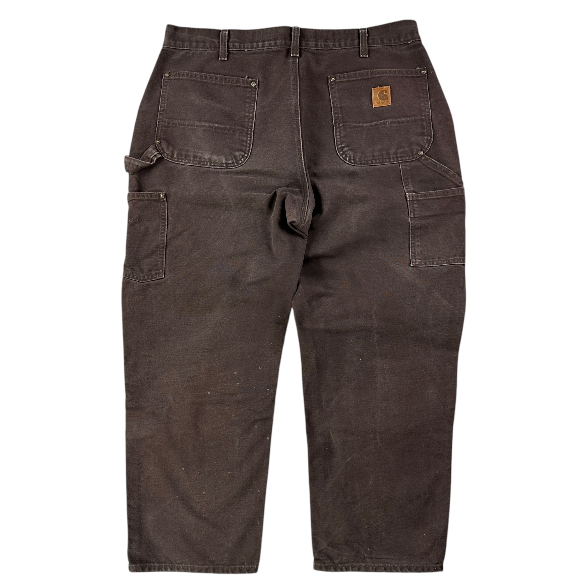 Vintage Carhartt Double Knees Pants Brown