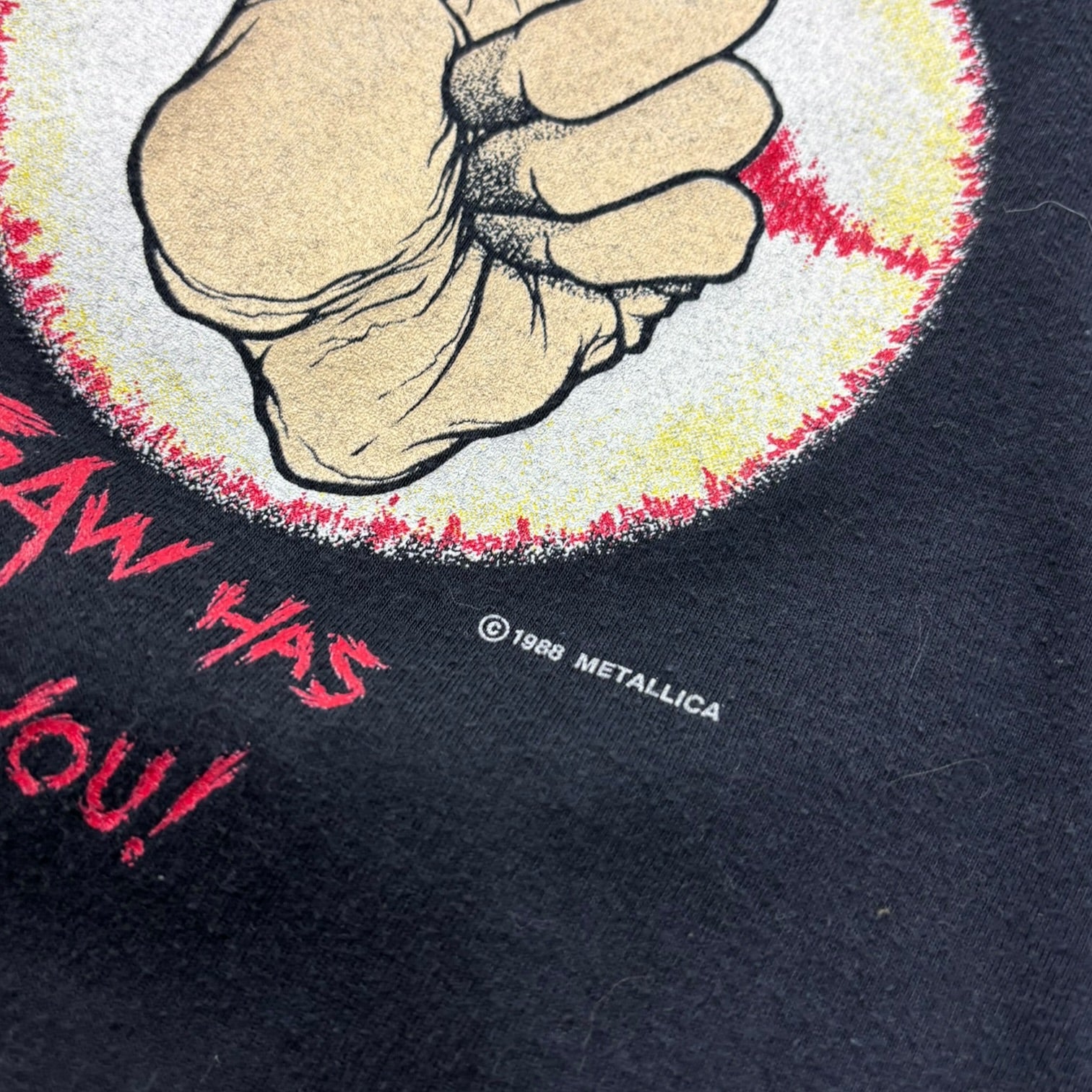 1988 Metallica In Vertigo You Will Be T-Shirt