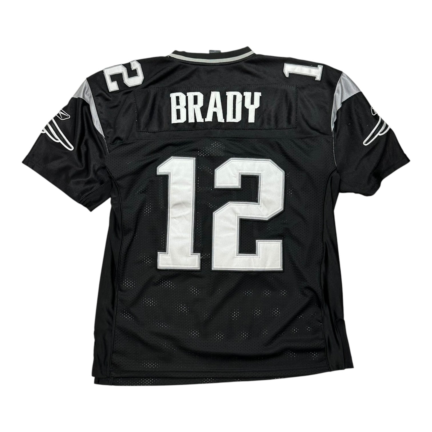 Vintage Reebok New England Patriots Tom Brady Jersey Black