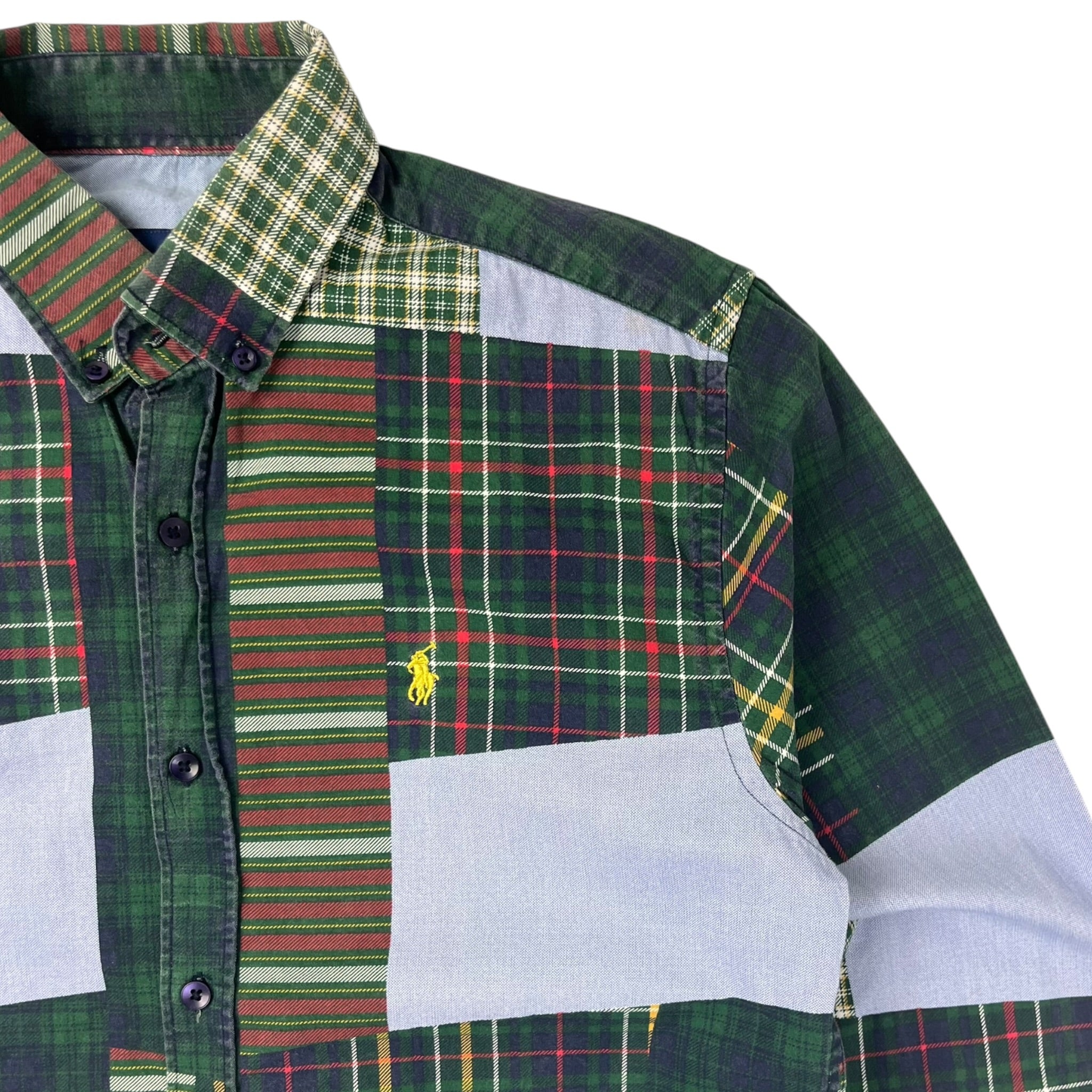 Polo Ralph Lauren Button Up Patchwork Tartan