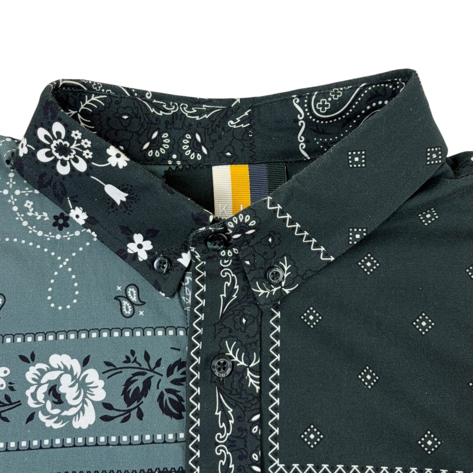 Kith Ludlow Bandana Button Up Blue