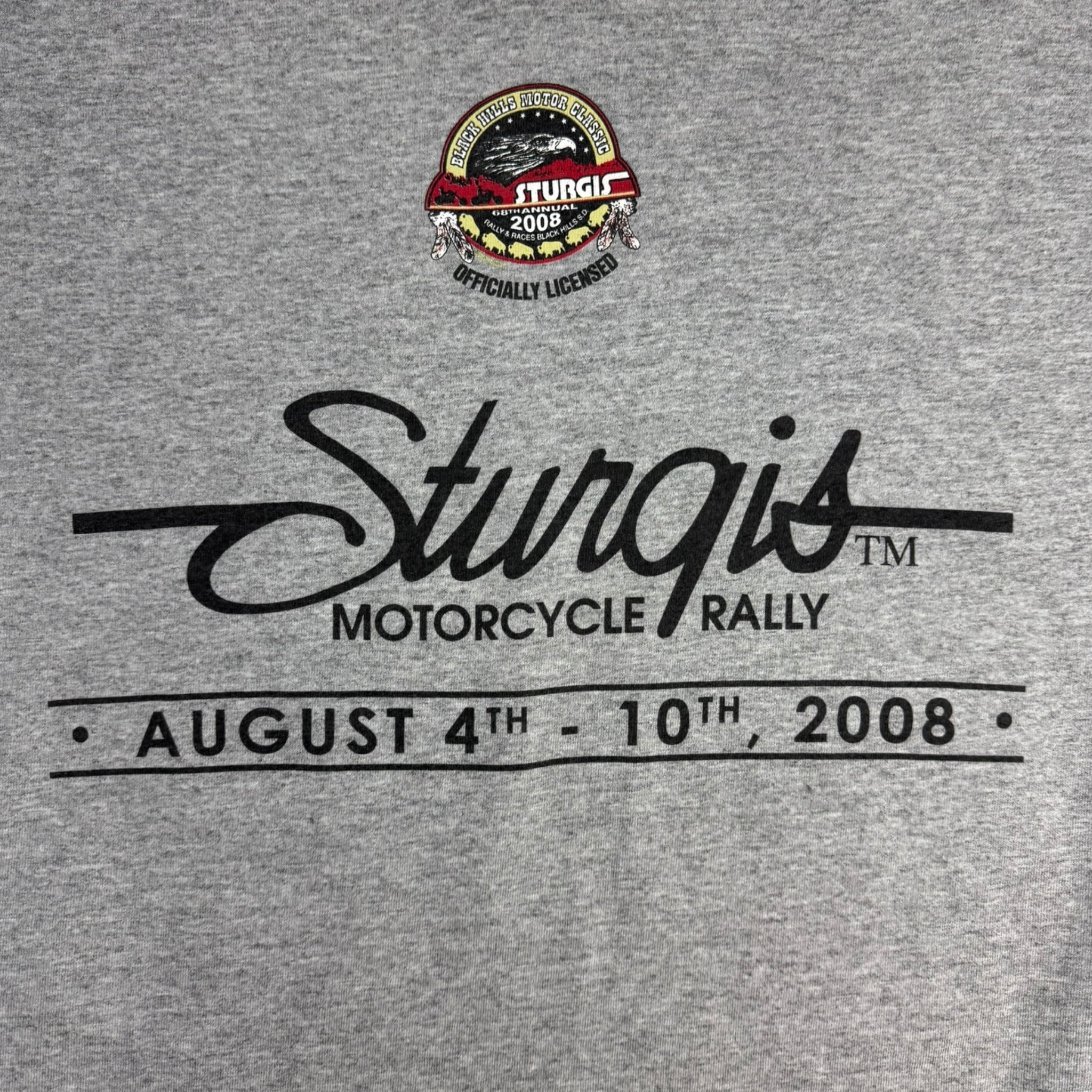 2008 Sturgis Flamesleeve Shirt