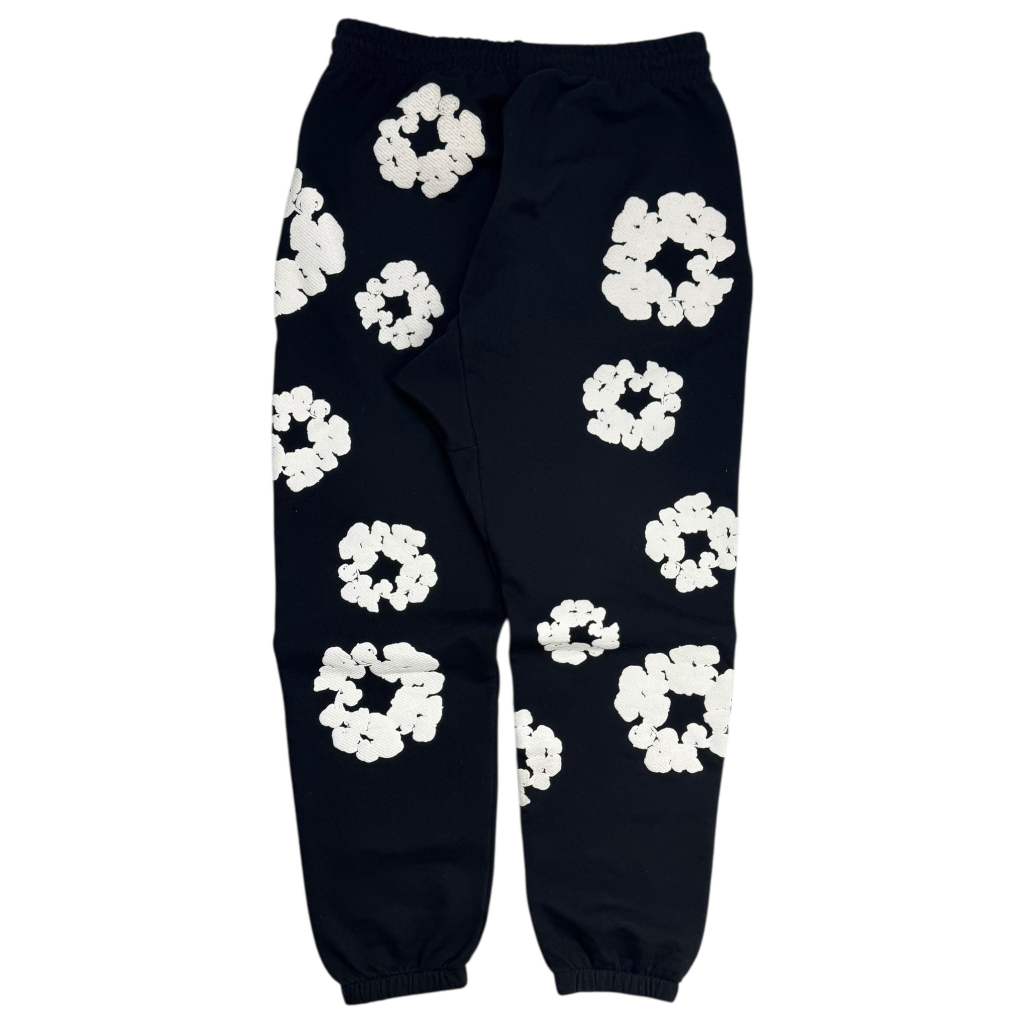 Denim Tears The Cotton Wreath Sweatpants Black