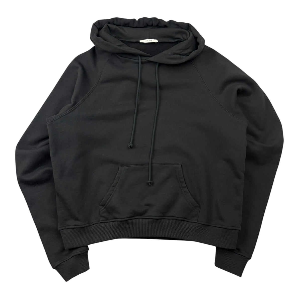 The Row Raglan Hoodie Black