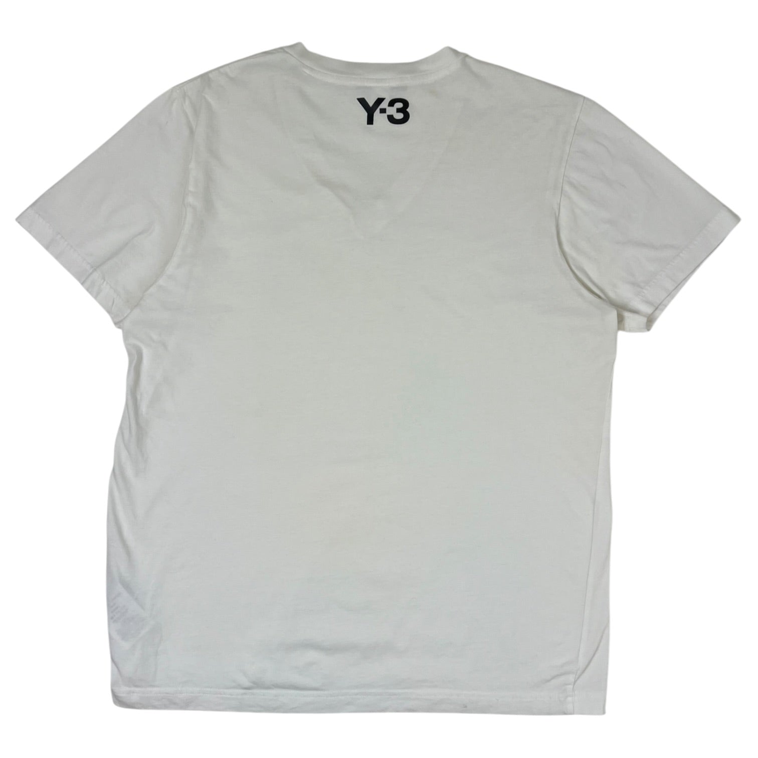 Y-3 V- Neck T-Shirt White