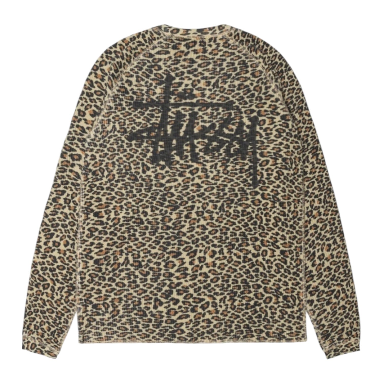 Stussy Basic Thermal Leopard L/S