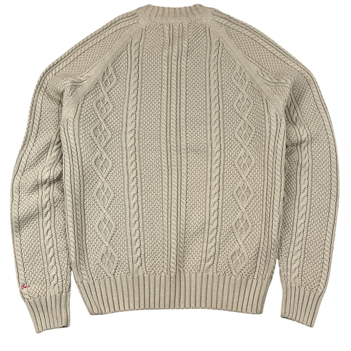 OVO Crest Cable Knit Sweater