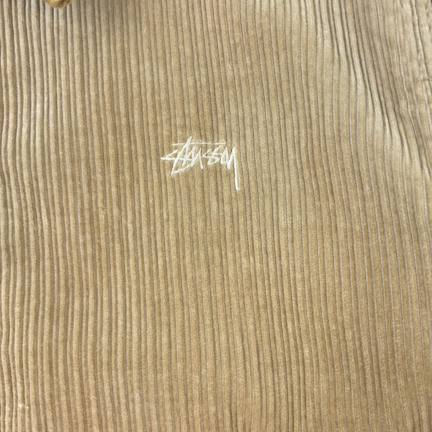 Stussy Mix Up Cord Jacket Brown