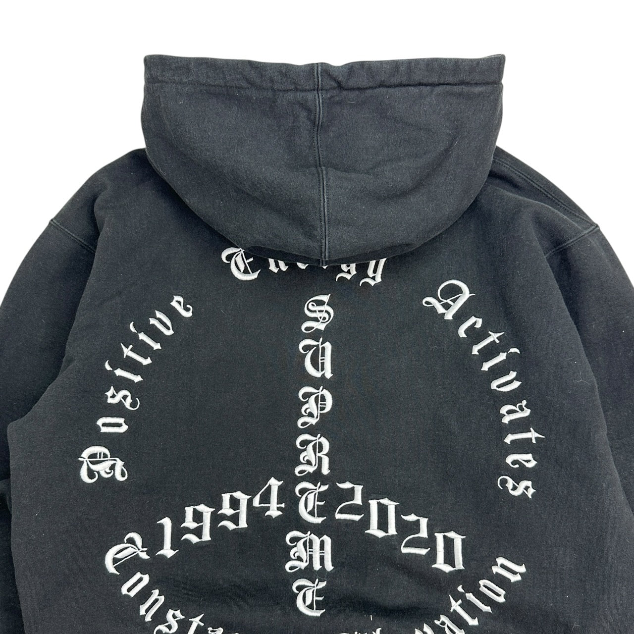 Supreme Peace Hoodie Black