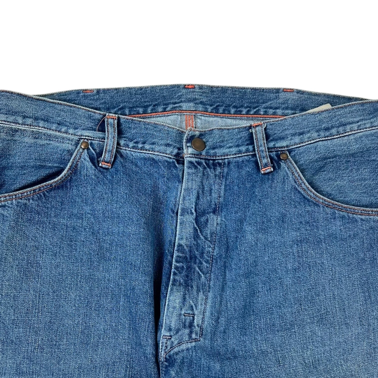 Beams Plus Painter Denim Pants Blue