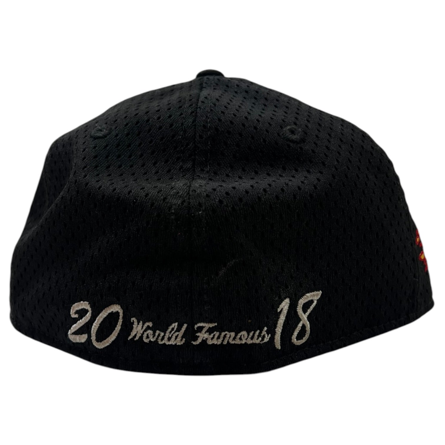 Supreme x New Era Mesh Box Logo Fitted Hat Black