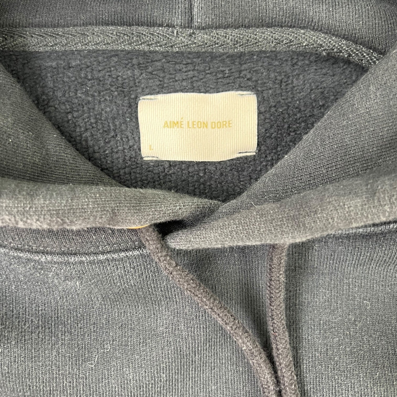 Aimé Leon Dore Sport Logo Hoodie Black