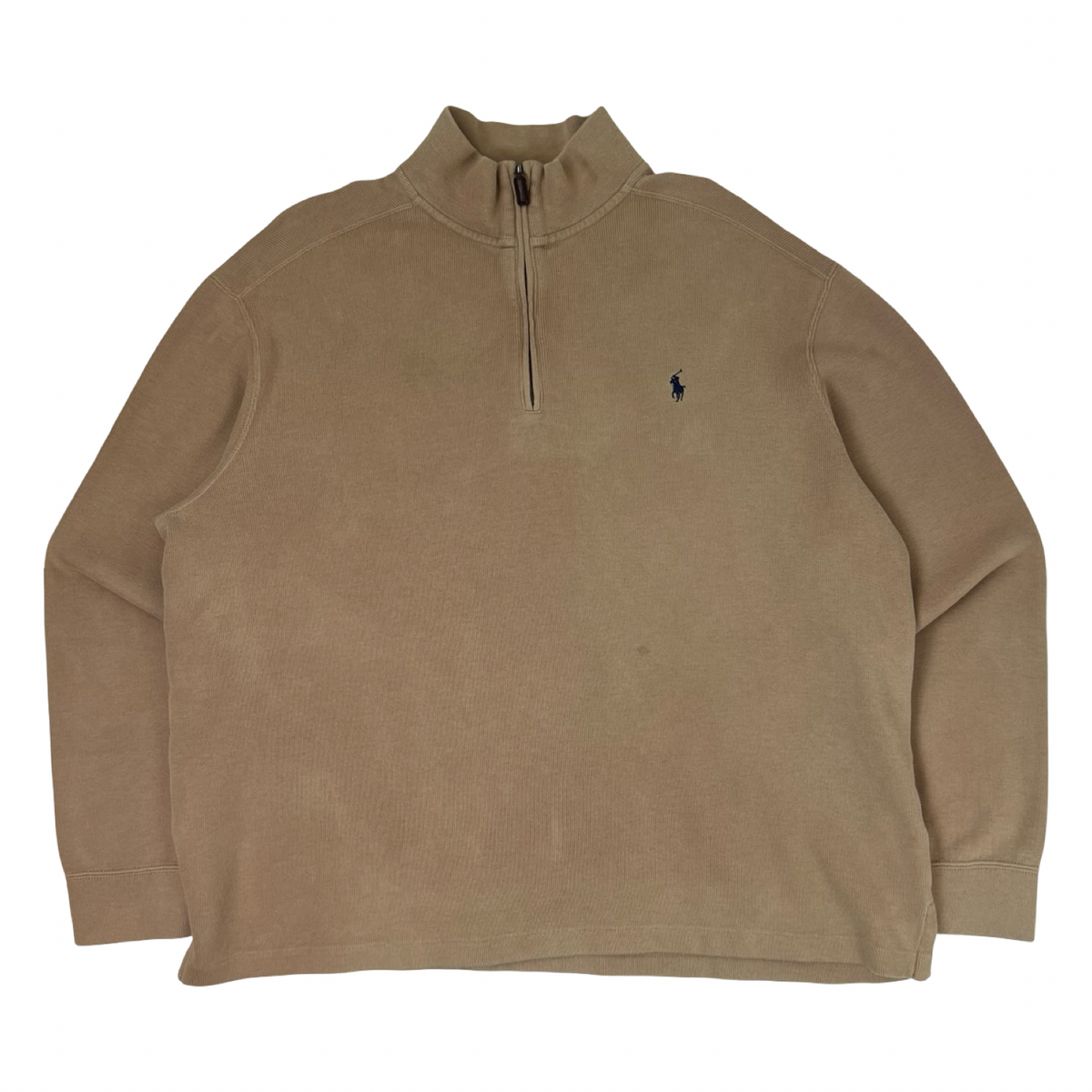 Polo Ralph Lauren Quarter Zip Polo Brown