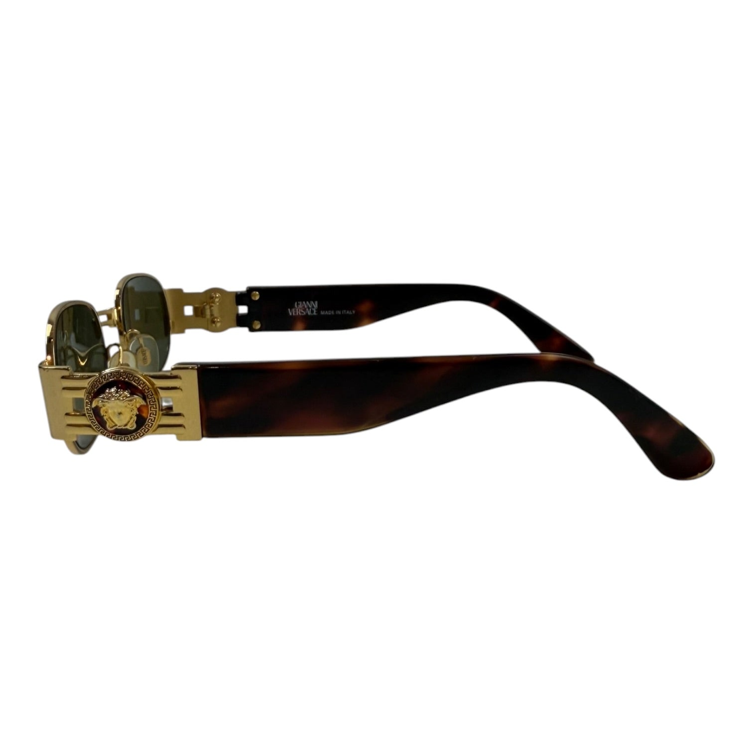 Vintage Gianni Versace Mod S70 Sunglasses Black