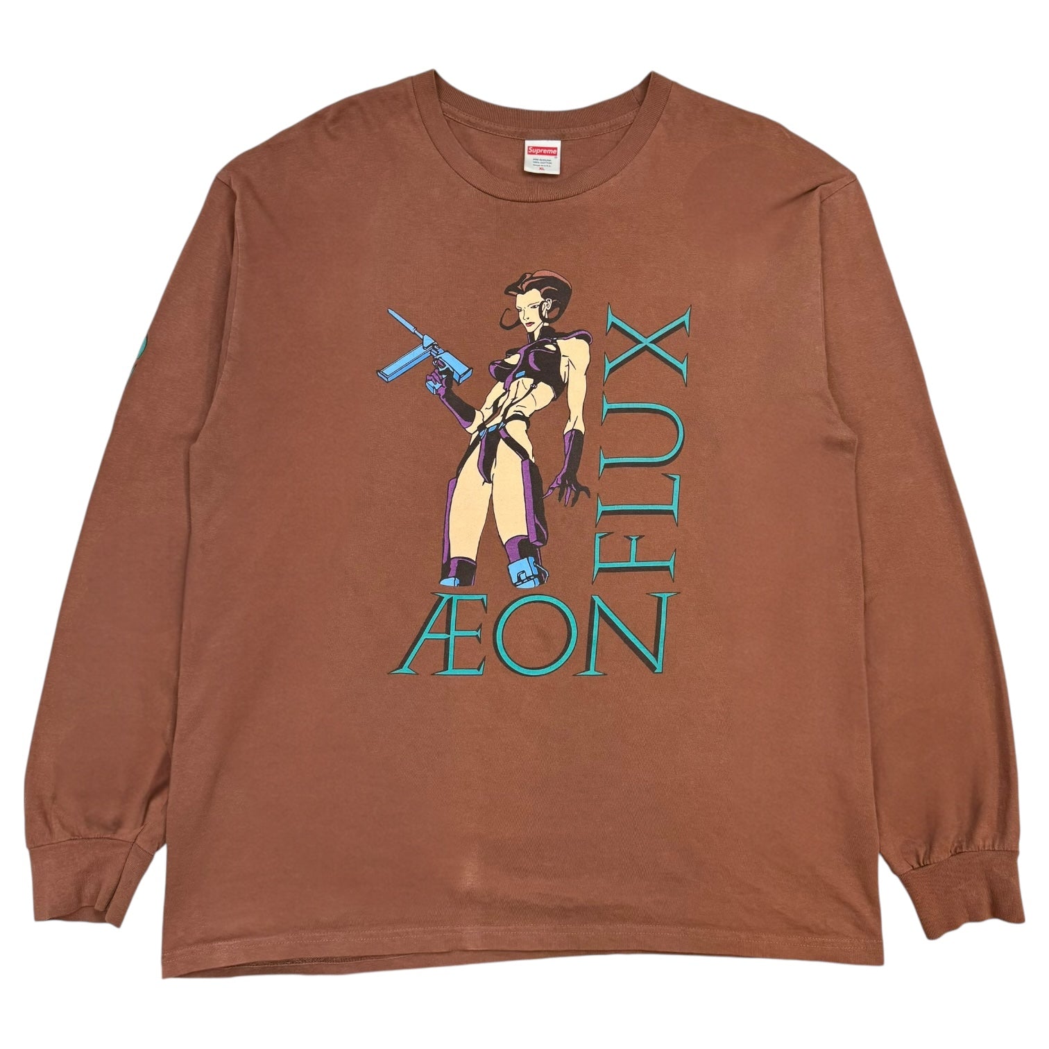 Supreme Aeon Flux L/S Tee Brown