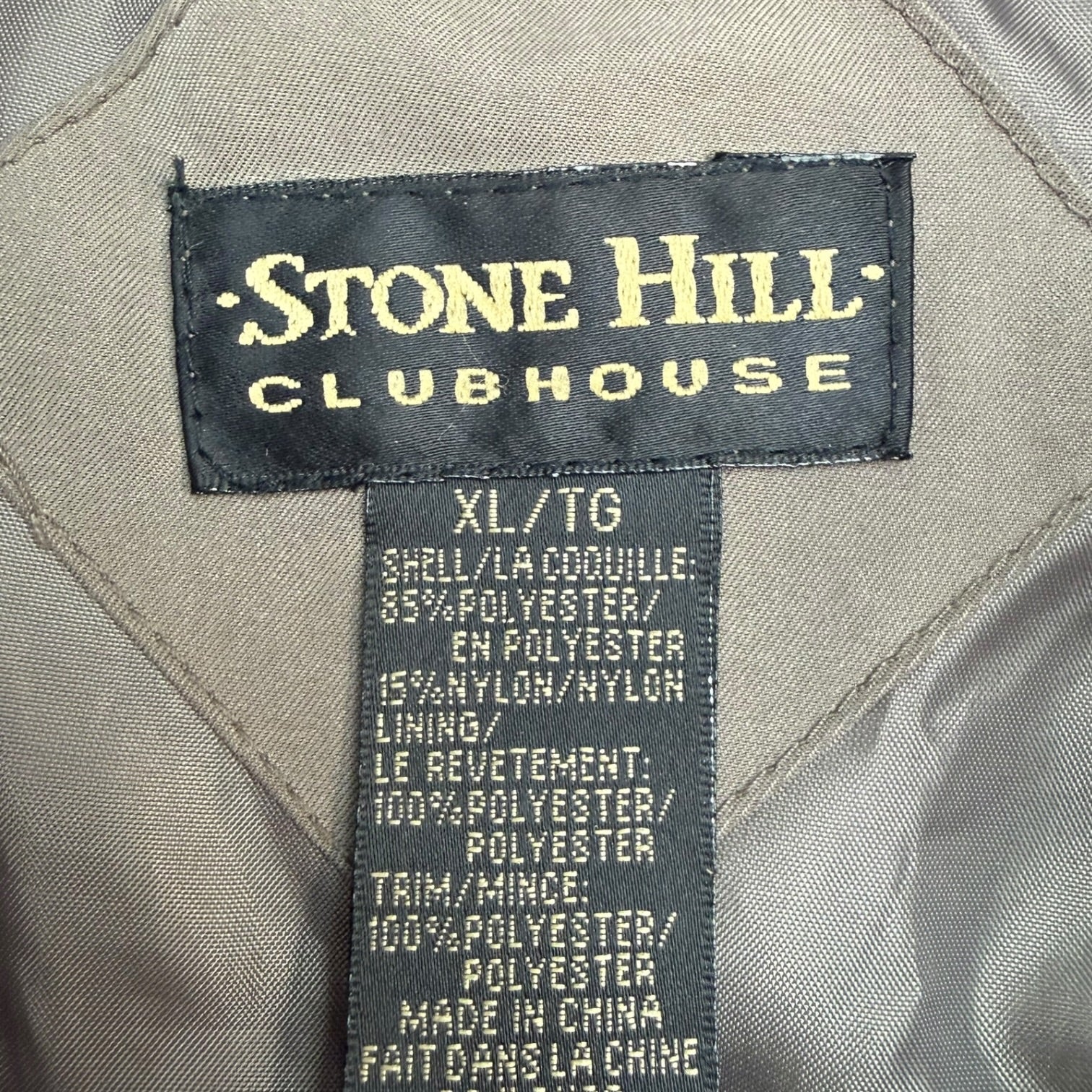 Vintage Stone Hill Golf Pullover Beige